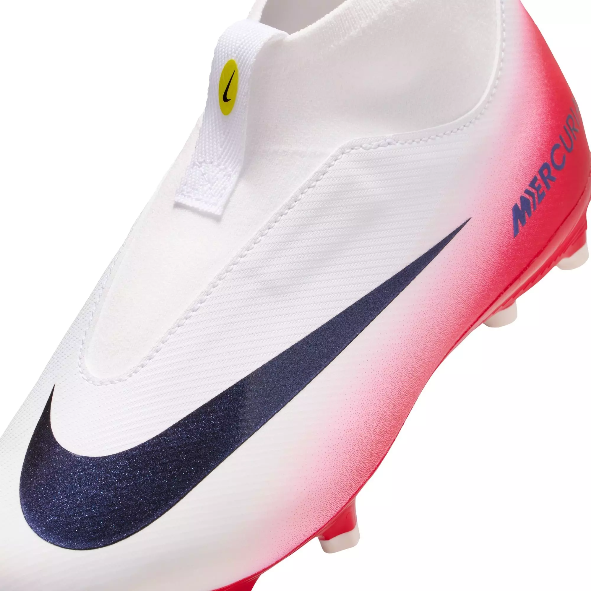 Nike Mercurial Superfly 10 Academy MG "University Red" Grade School Kids' Soccer Cleat - RED/BLACK