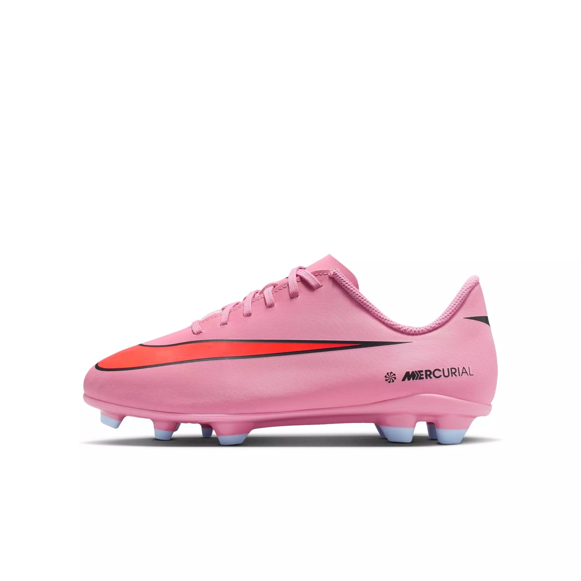 Nike Jr. Mercurial Vapor 16 Club "Magic Flamingo" Grade School Kids' Soccer Cleat - PINK/RED/BLACK