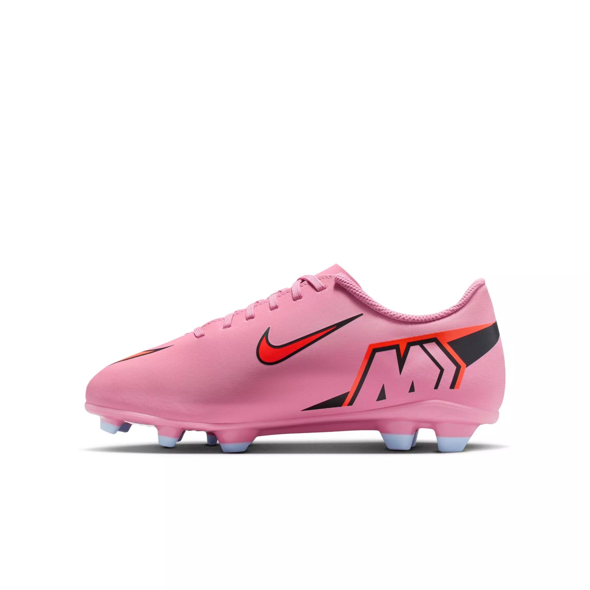 Nike Jr. Mercurial Vapor 16 Club "Magic Flamingo" Grade School Kids' Soccer Cleat - PINK/RED/BLACK