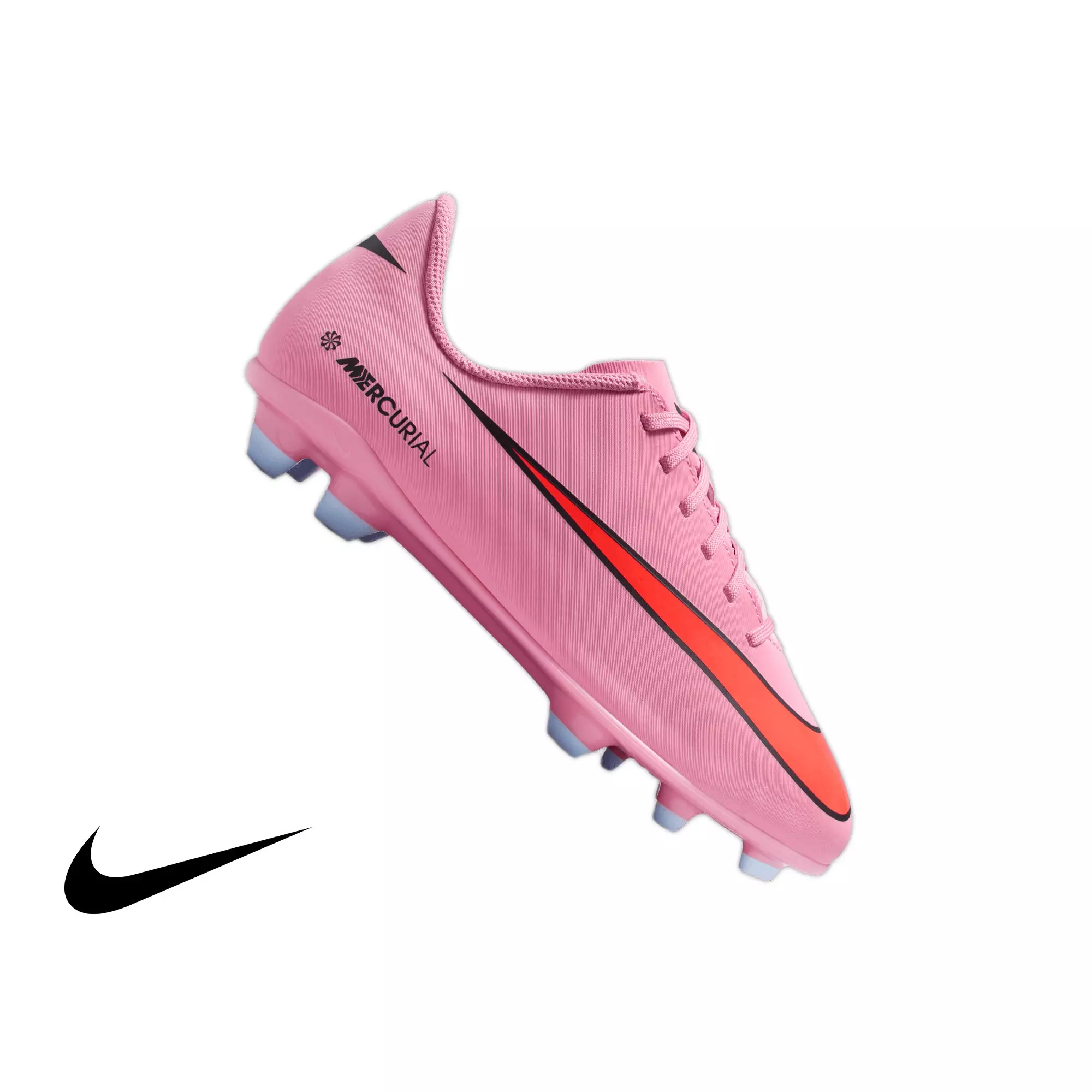 Nike Jr. Mercurial Vapor 16 Club "Magic Flamingo" Grade School Kids' Soccer Cleat - PINK/RED/BLACK