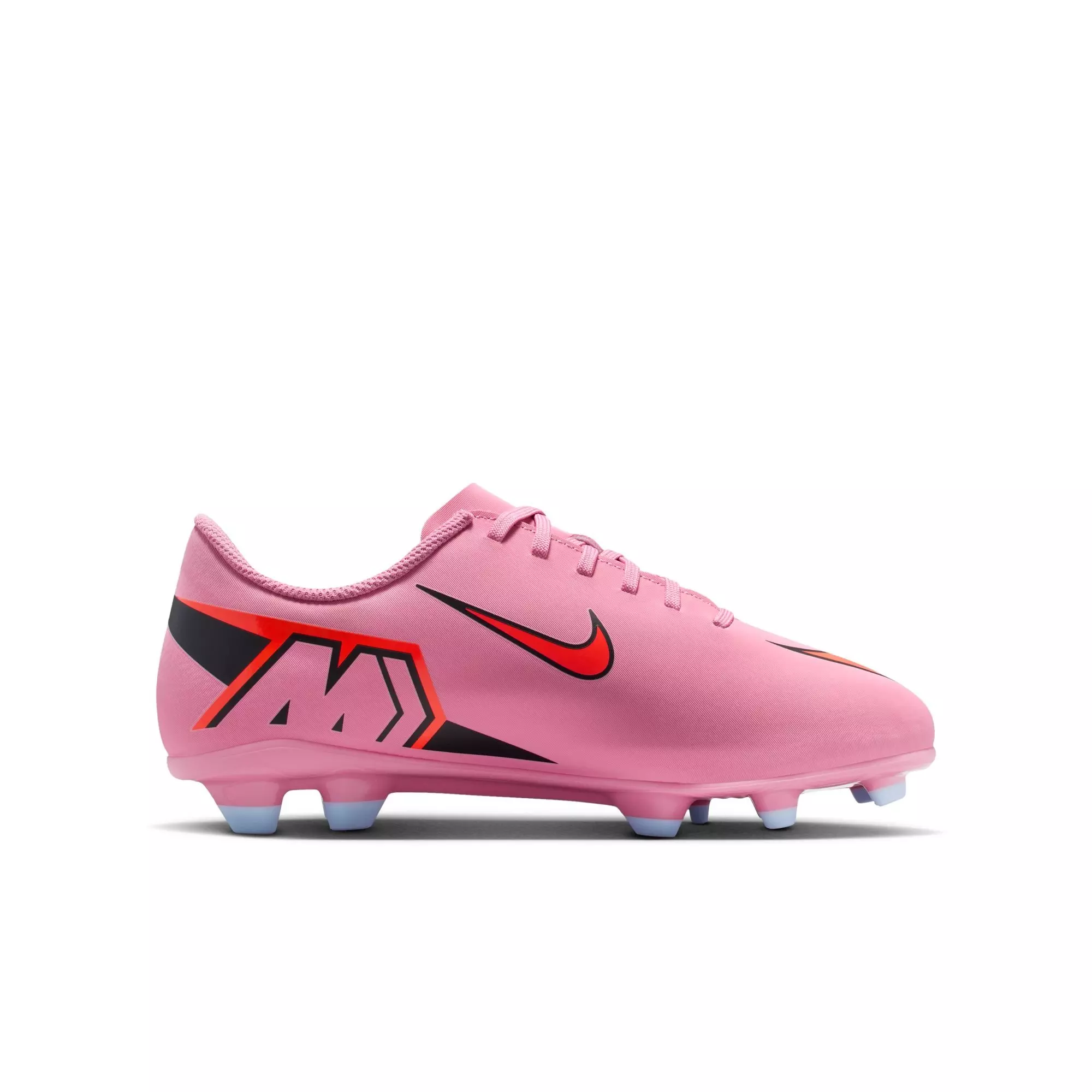 Nike Jr. Mercurial Vapor 16 Club "Magic Flamingo" Grade School Kids' Soccer Cleat - PINK/RED/BLACK