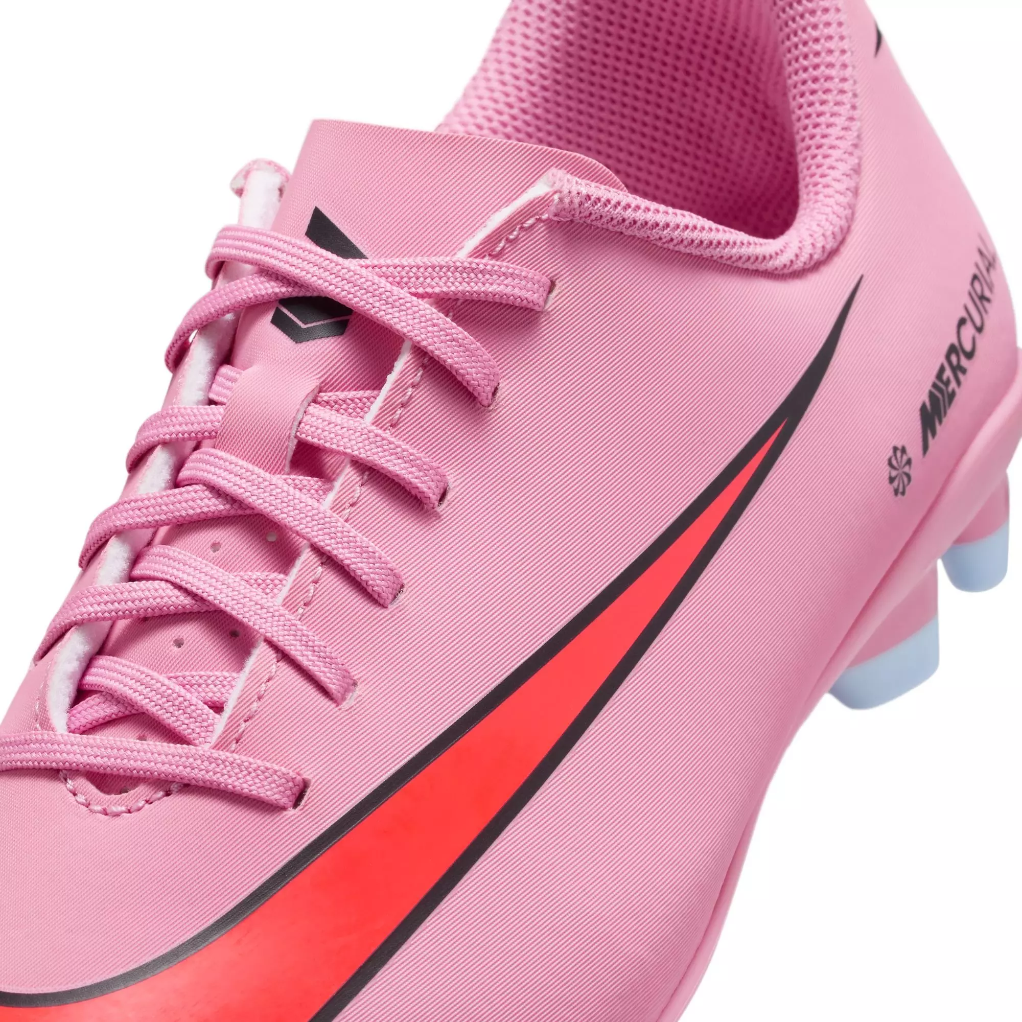 Nike Jr. Mercurial Vapor 16 Club "Magic Flamingo" Grade School Kids' Soccer Cleat - PINK/RED/BLACK