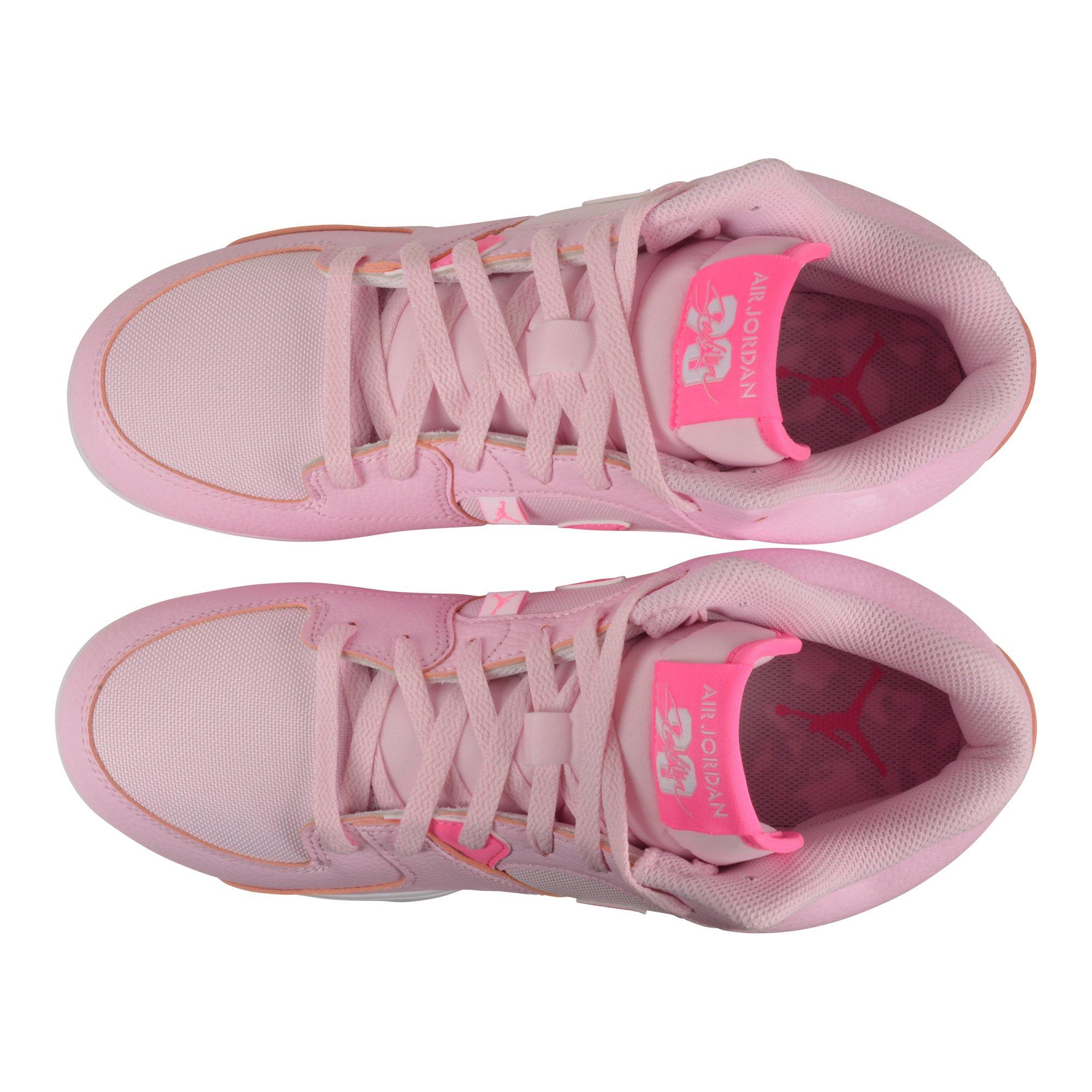 Jordan Stadium 90 Low TD "Pink Foam/Pink Glow/White" Men's Football Cleat - PINK/WHITE Thumbnail View 4