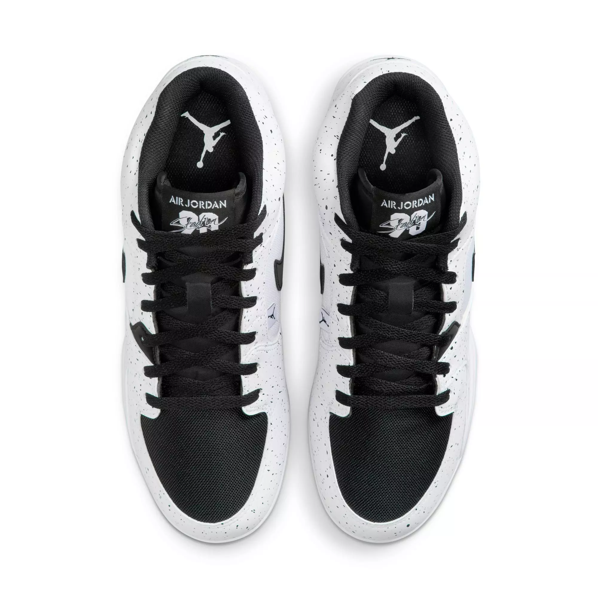 Jordan Stadium 90 Low TD "White/Black" Men's Football Cleat - WHITE/BLACK