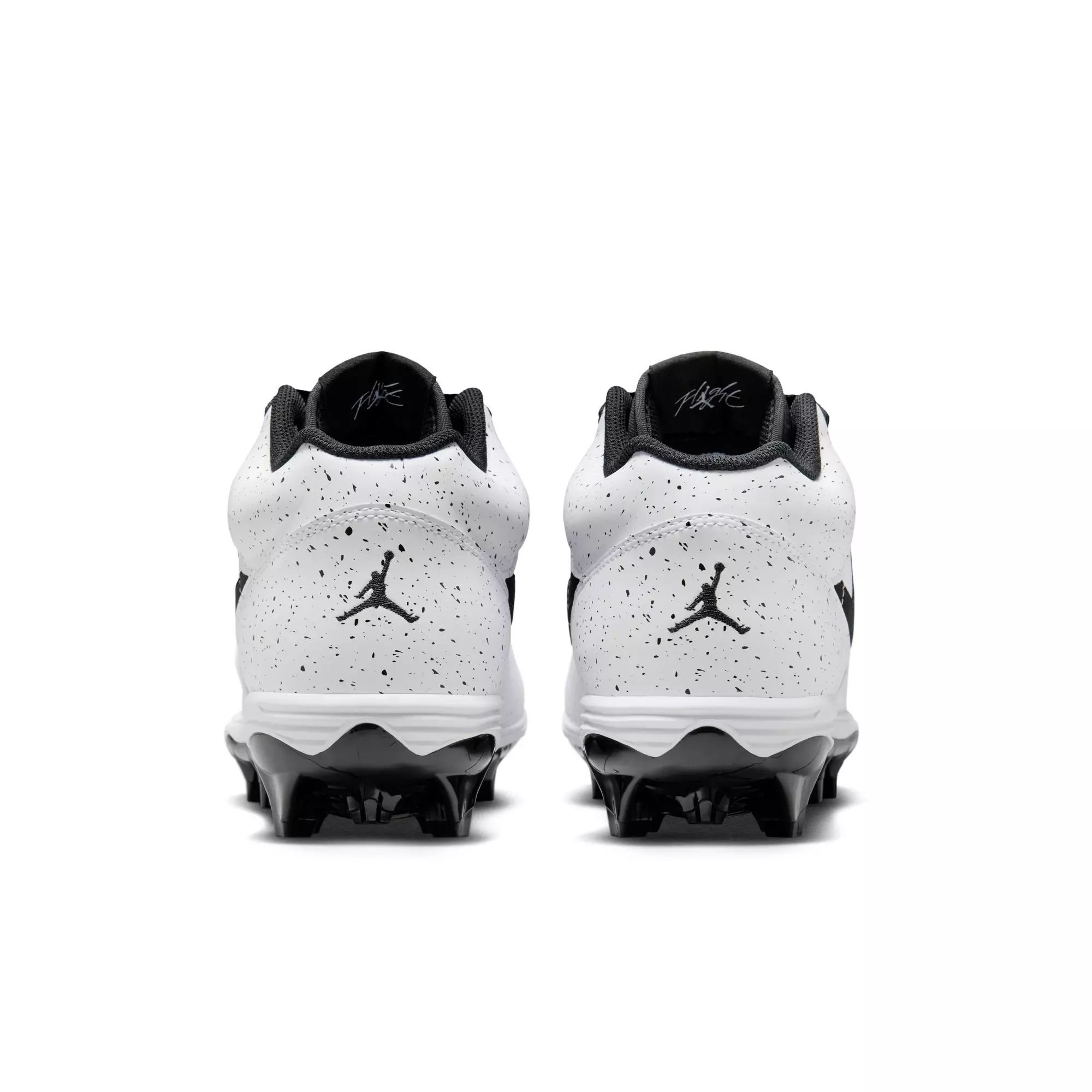 Jordan Stadium 90 Low TD "White/Black" Men's Football Cleat - WHITE/BLACK