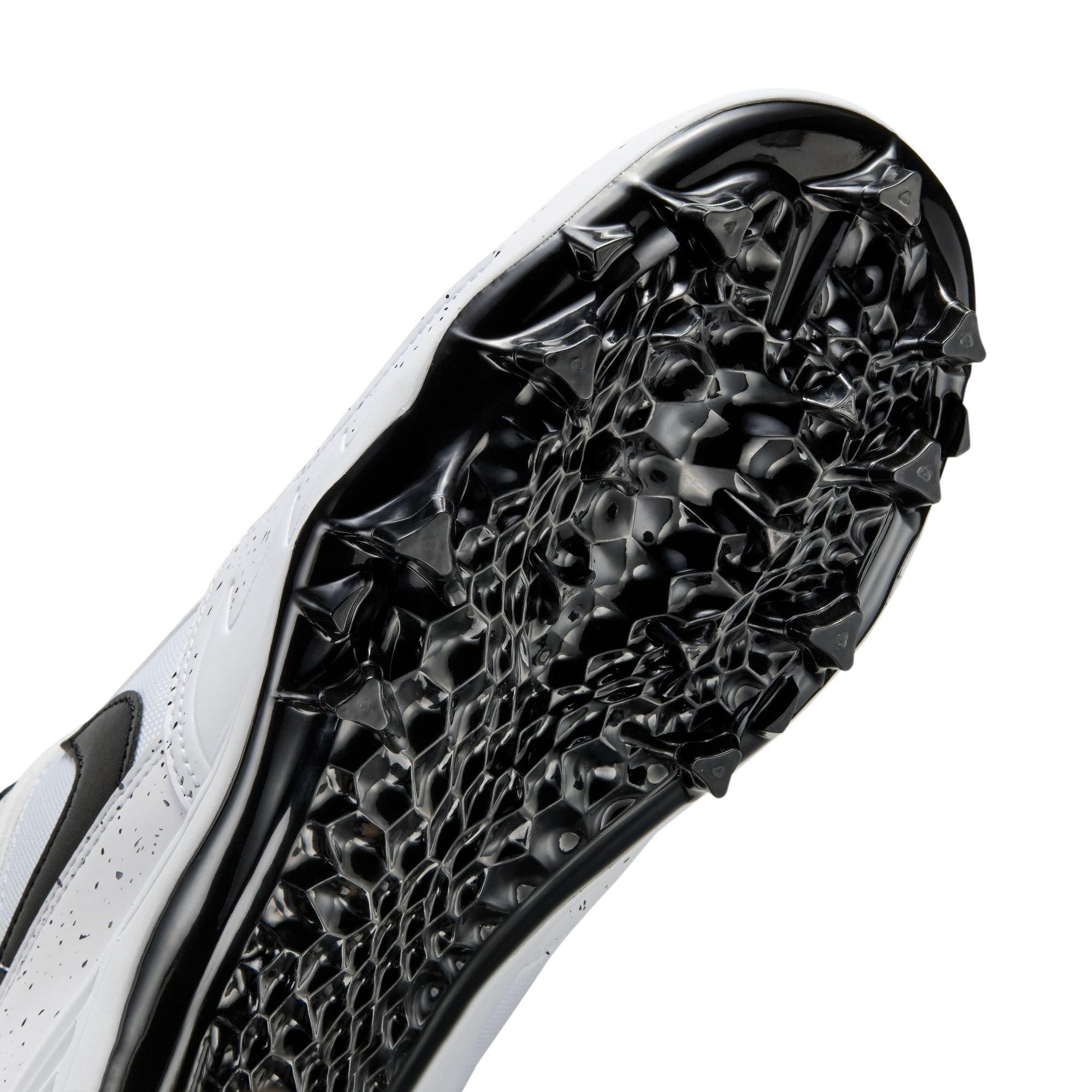 Jordan Stadium 90 Low TD "White/Black" Men's Football Cleat - WHITE/BLACK Thumbnail View 8