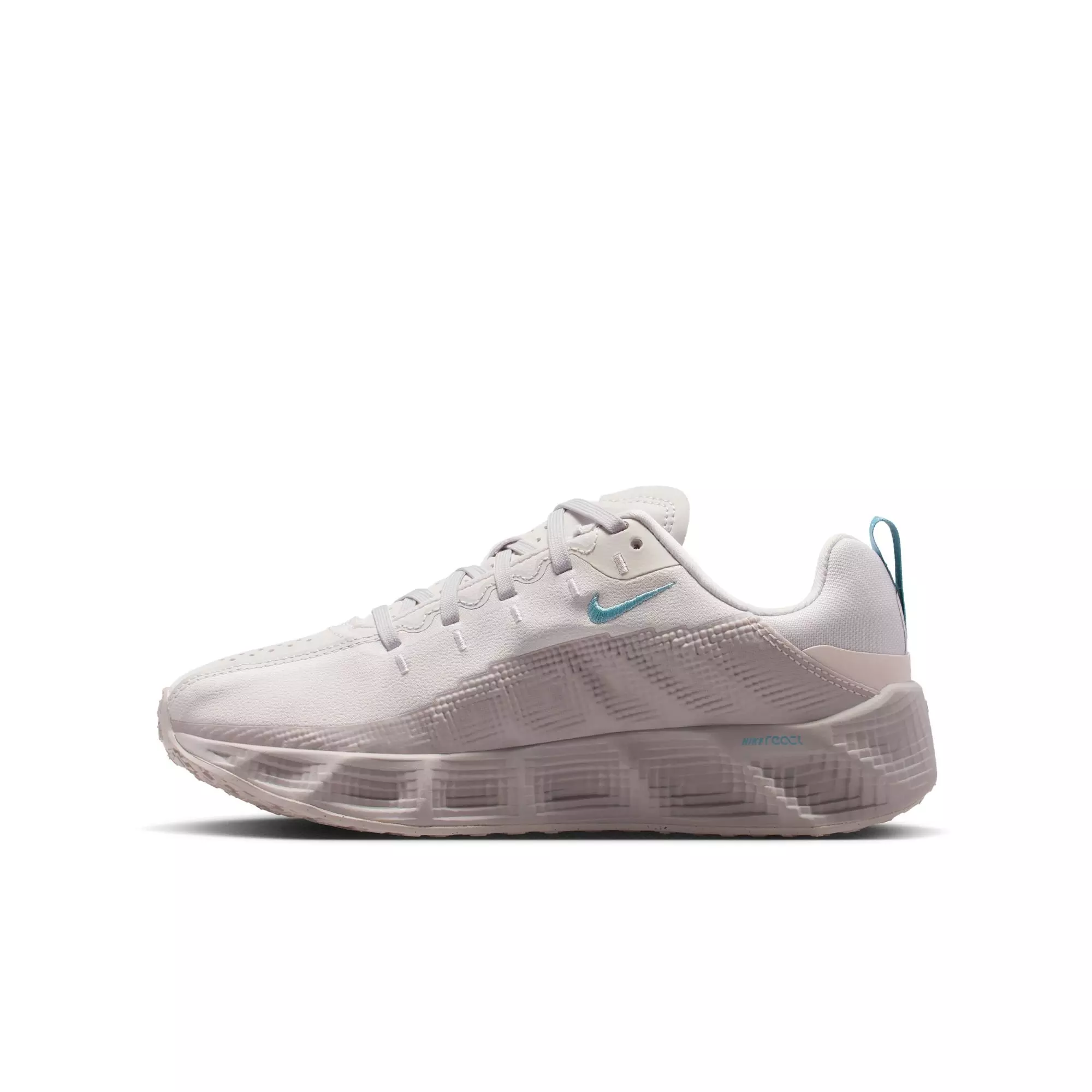 Nike Ava Rover "Vast Grey/Denim Turq/Platinum Violet" Grade School Girls' Shoe - BLUE