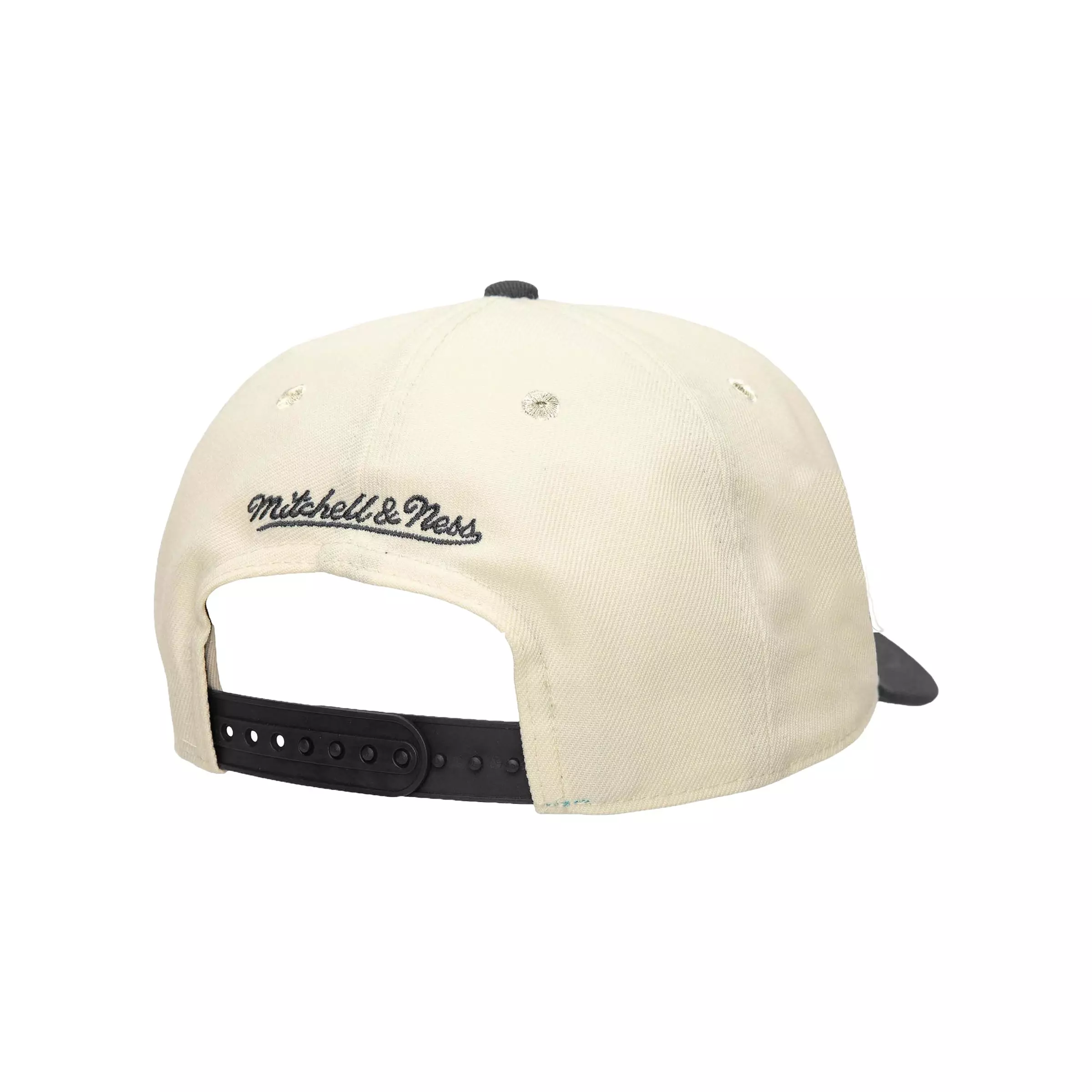 Mitchell & Ness San Diego Padres Off Word Snapback Hat-Off-White - CREAM