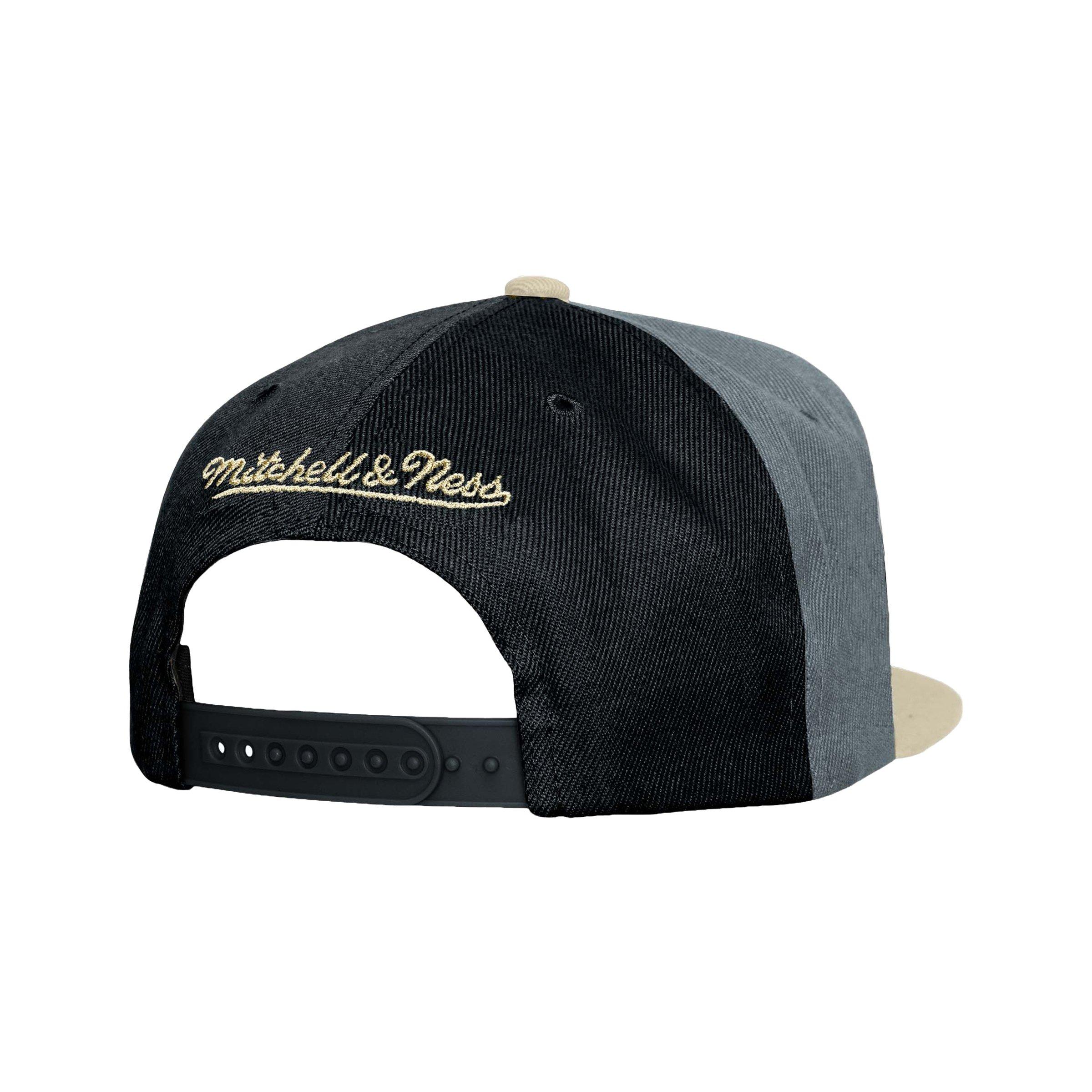 Mitchell & Ness Houston Astros Triple Play Snapback Hat-Grey