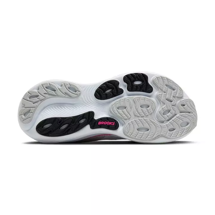 Brooks Adrenaline GTS 25 "Oyster/Pink/Green" Women's Running Shoe - LT GREY/PINK