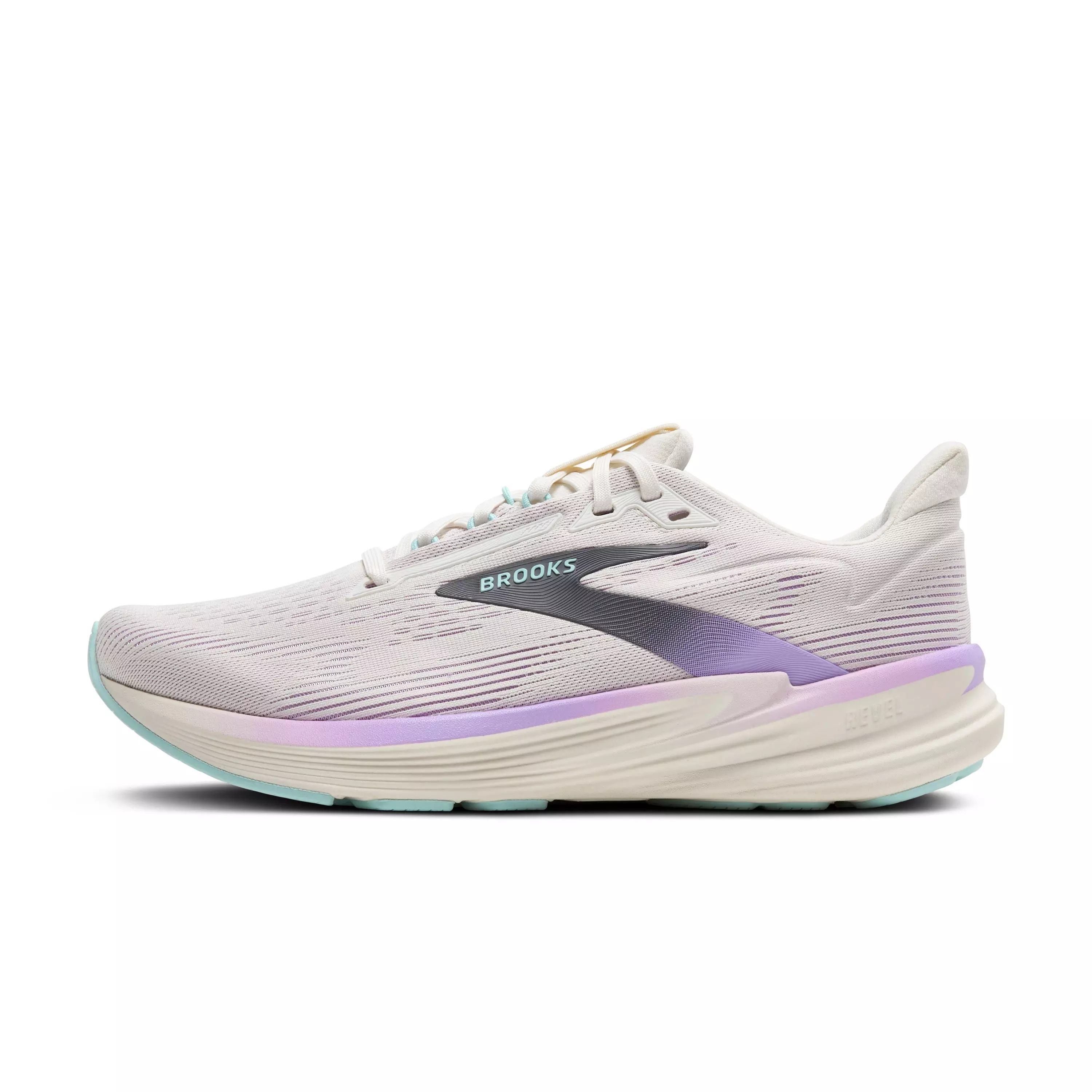 Brooks Revel 8 "Coconut/Purple Rose/Clearwater" Women's Running Shoe - Coconut/Purple Rose/Clearwater