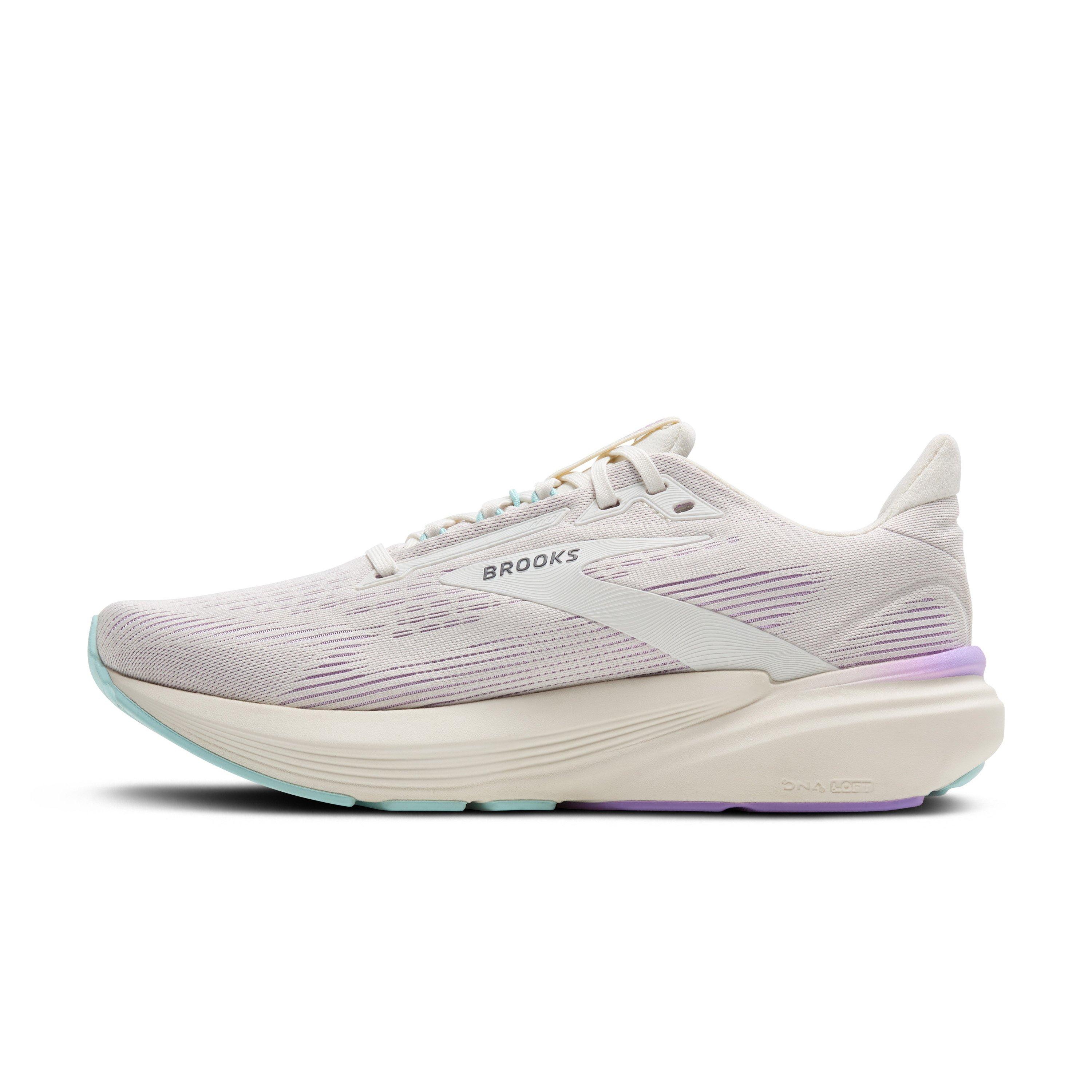 Brooks Revel 8 "Coconut/Purple Rose/Clearwater" Women's Running Shoe - Coconut/Purple Rose/Clearwater Thumbnail View 3