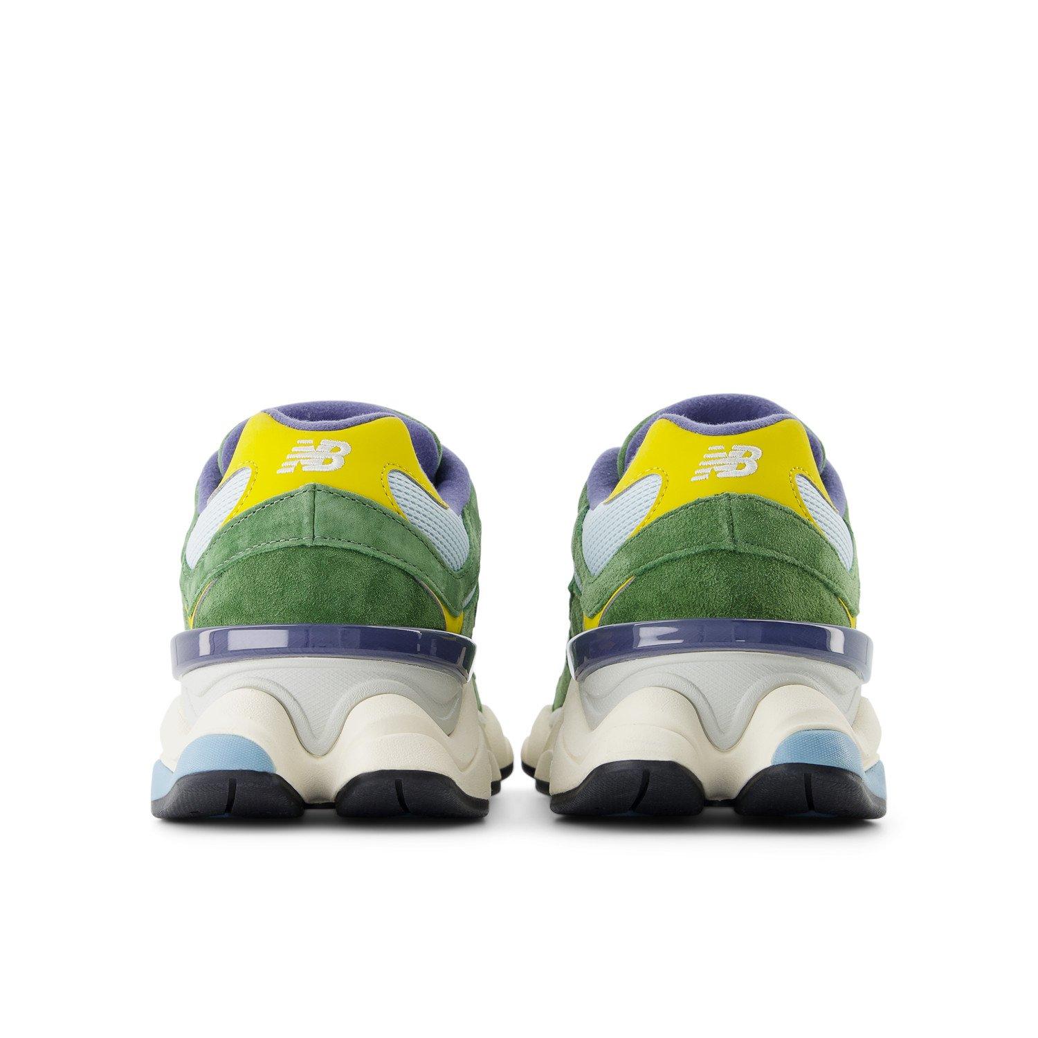 New Balance 9060 "Dark Alpine Green/Frosted Glass" Unisex Shoe - GREEN/BLUE Thumbnail View 7