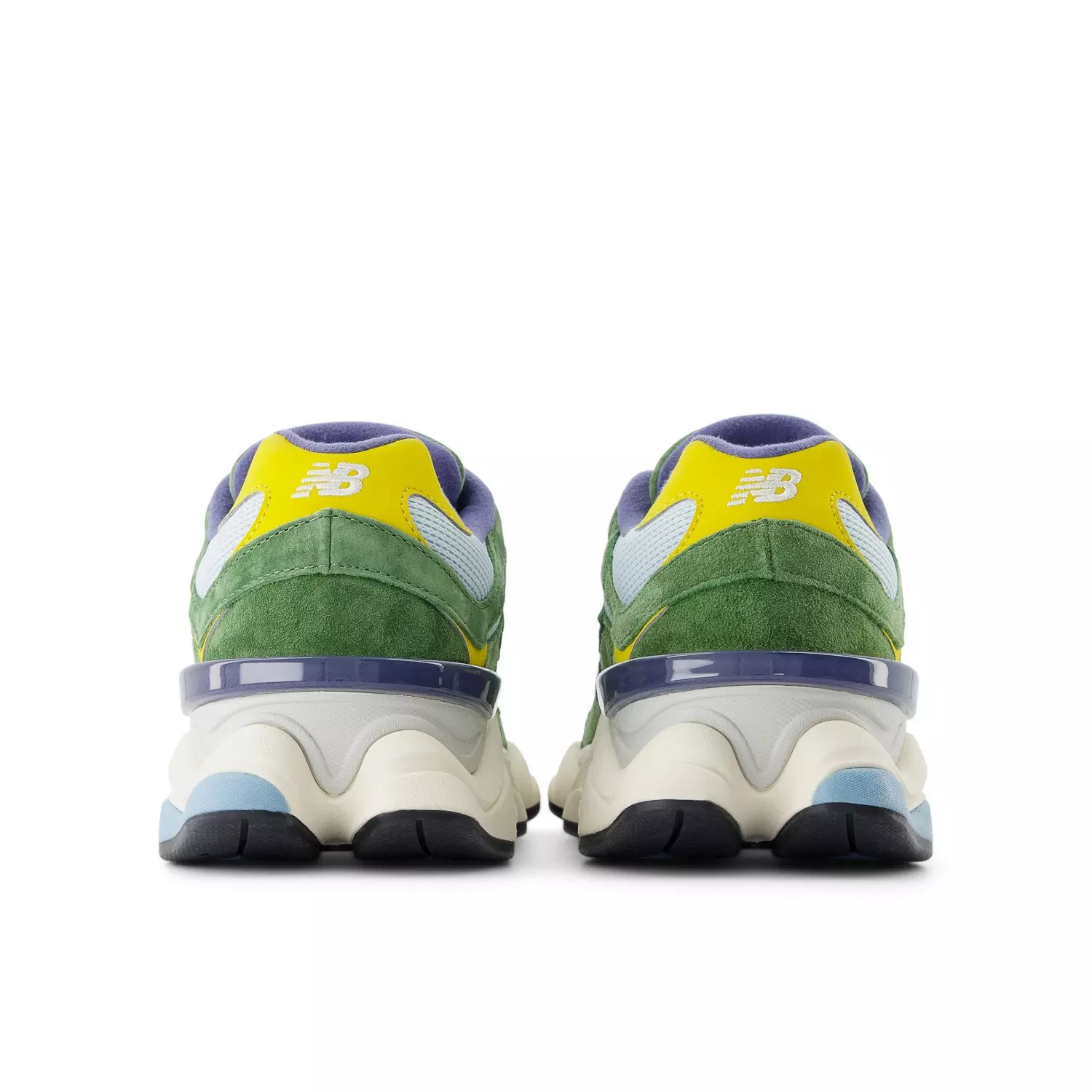 New Balance 9060 "Dark Alpine Green/Frosted Glass" Unisex Shoe - GREEN/BLUE