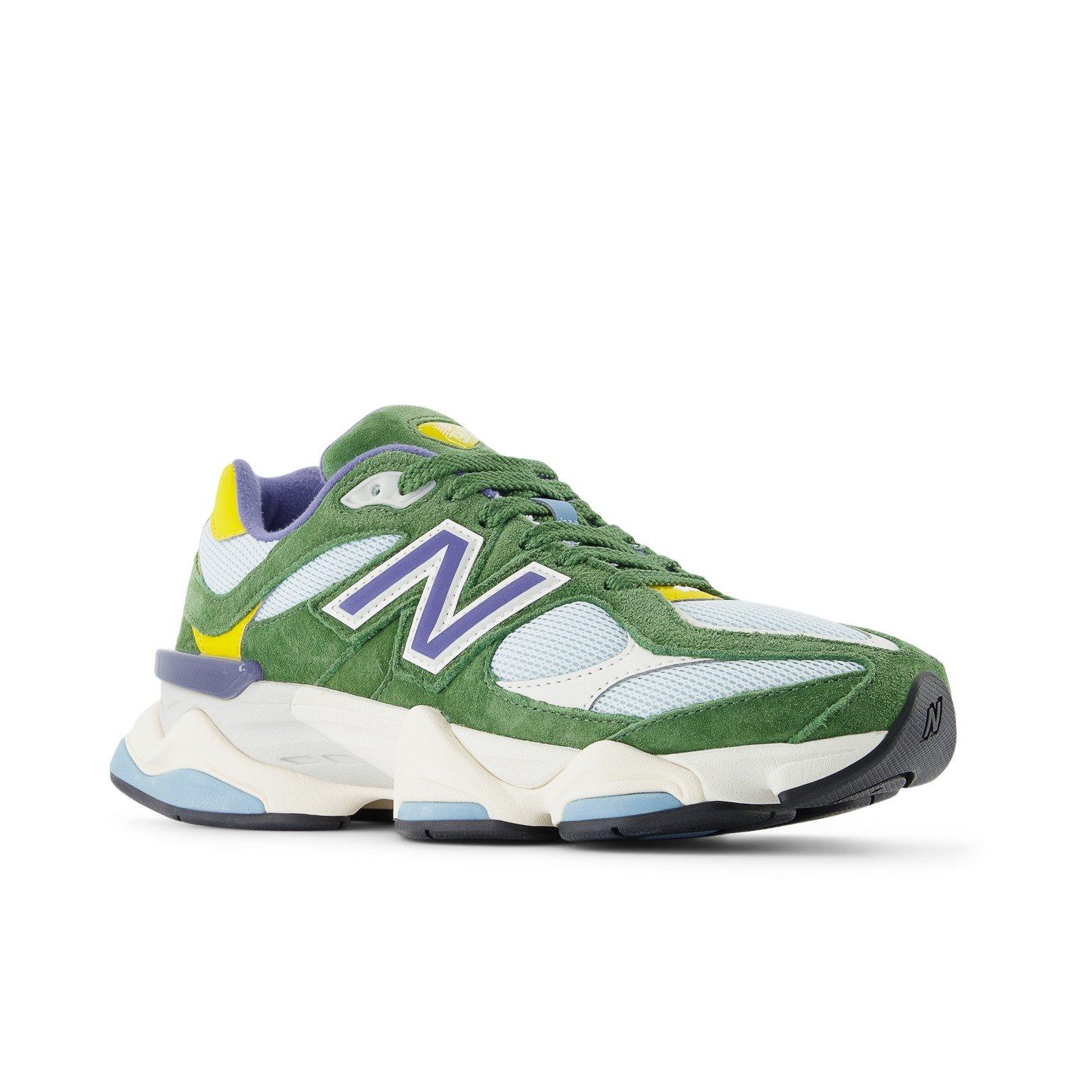 New Balance 9060 "Dark Alpine Green/Frosted Glass" Unisex Shoe - GREEN/BLUE Thumbnail View 8