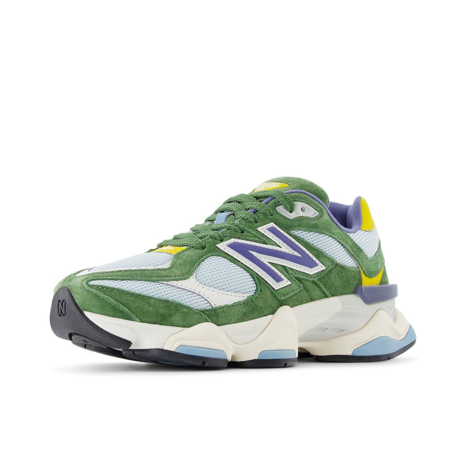 New Balance 9060 "Dark Alpine Green/Frosted Glass" Unisex Shoe - GREEN/BLUE Thumbnail View 9