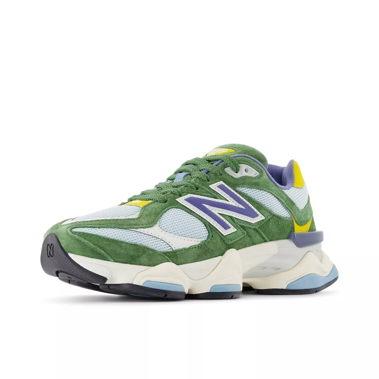 New Balance 9060 "Dark Alpine Green/Frosted Glass" Unisex Shoe - GREEN/BLUE