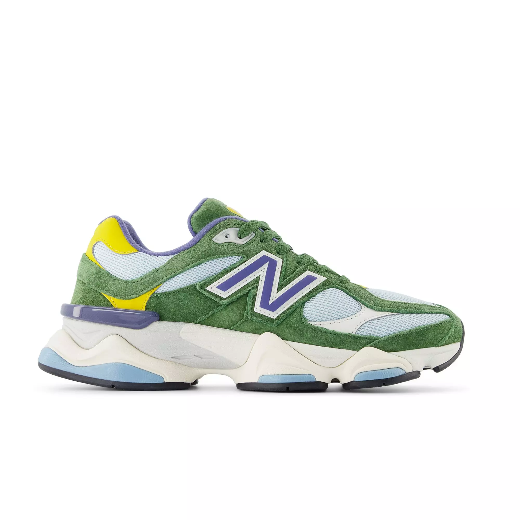 New Balance 9060 "Dark Alpine Green/Frosted Glass" Unisex Shoe - GREEN/BLUE
