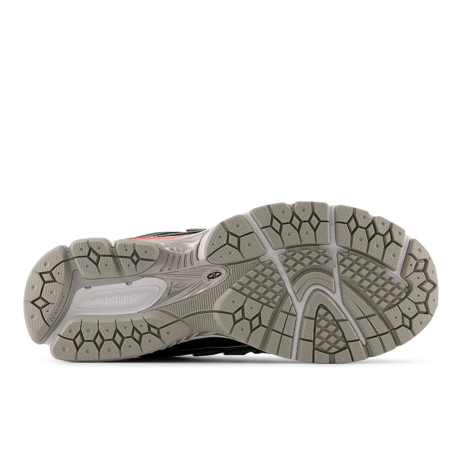 New Balance 1906 "Black Metallic/Slate Grey" Unisex Shoe - GREY/RED Thumbnail View 8