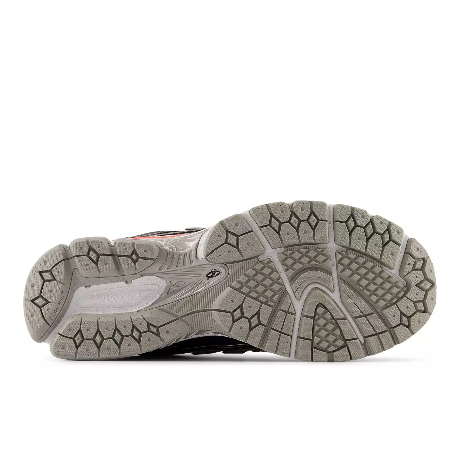 New Balance 1906 "Black Metallic/Slate Grey" Unisex Shoe - GREY/RED