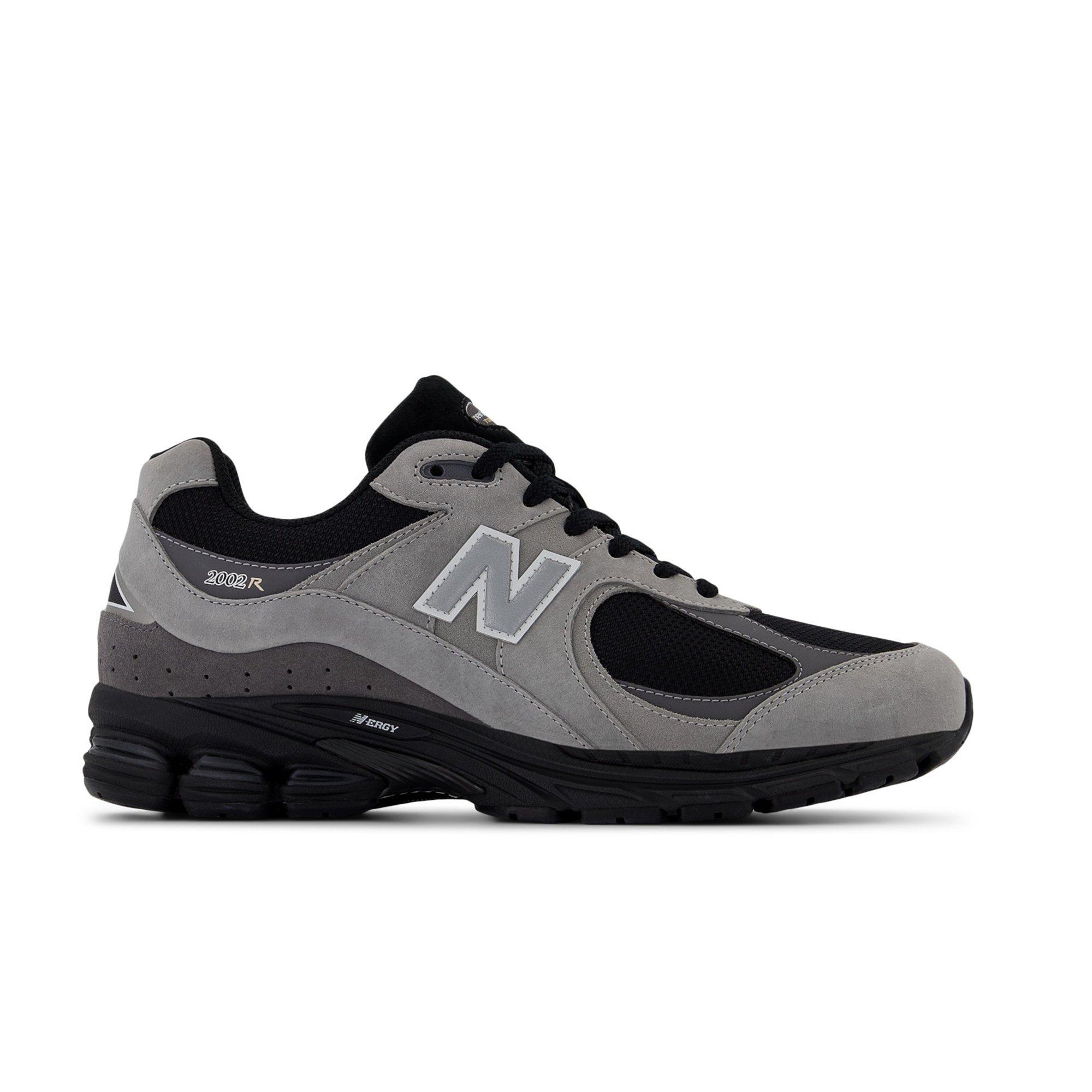 New Balance 2002R "Grey/Black" Unisex Shoe - GREY/BLACK Thumbnail View 1