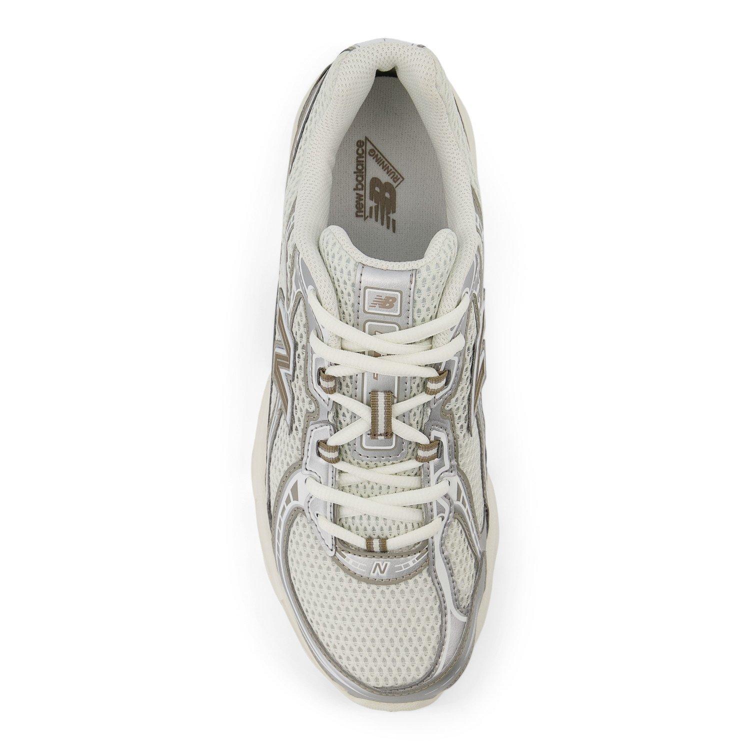 New Balance 740 "White/Brown" Unisex Shoe - WHITE/BROWN Thumbnail View 7