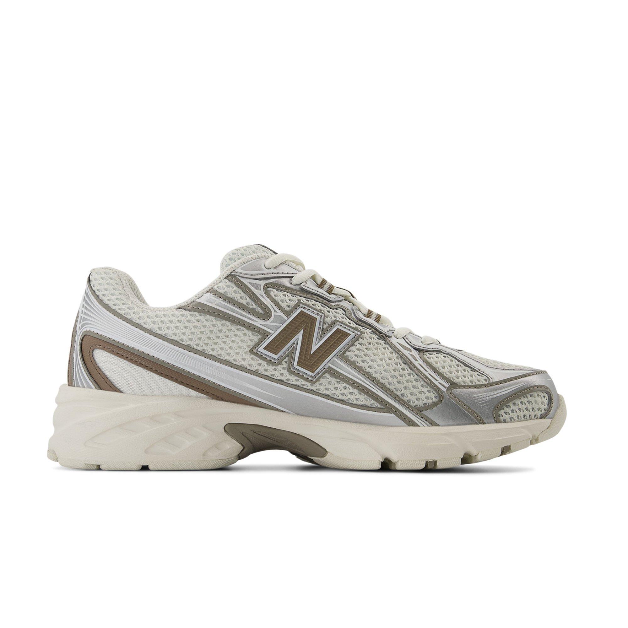 New Balance 740 "White/Brown" Unisex Shoe - WHITE/BROWN Thumbnail View 2