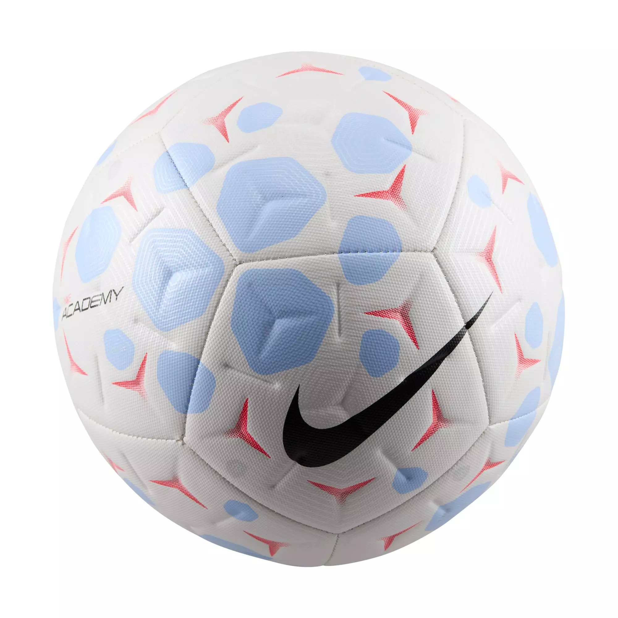 Nike Academy Size 4 Soccer Ball - White/Royal Tint/Black - WHITE/BLUE
