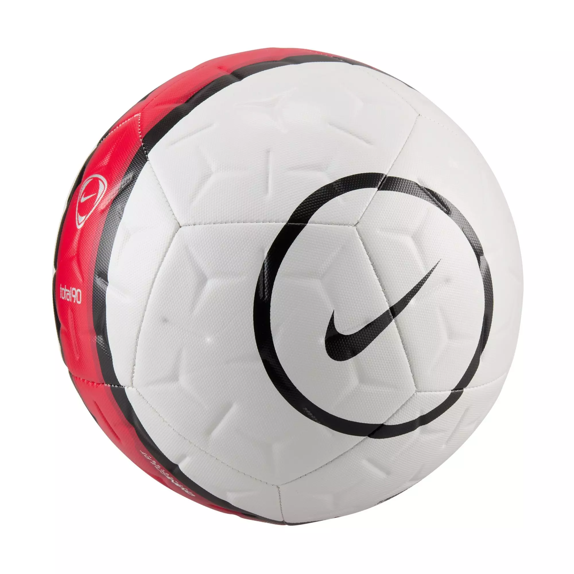 Nike Academy Total 90 Soccer Ball - Size 3 - WHITE/BLACK/RED