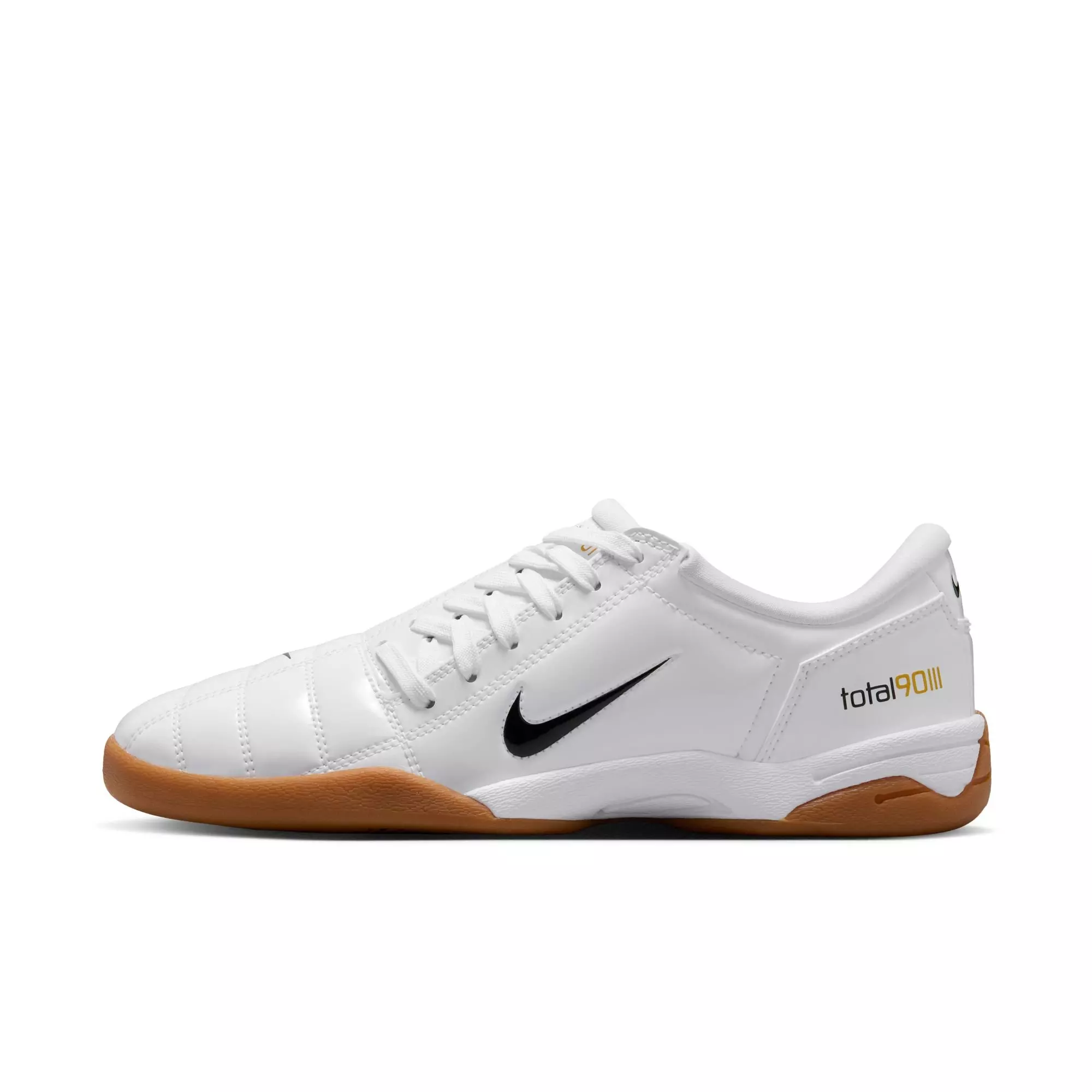 Nike Total 90 "White/Black/Metallic Gold" Women's Shoe - WHITE/BLACK