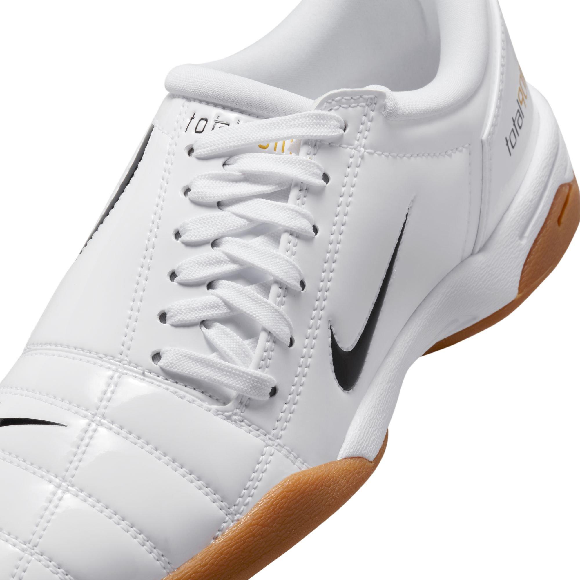 Nike Total 90 "White/Black/Metallic Gold" Women's Shoe - WHITE/BLACK Thumbnail View 9