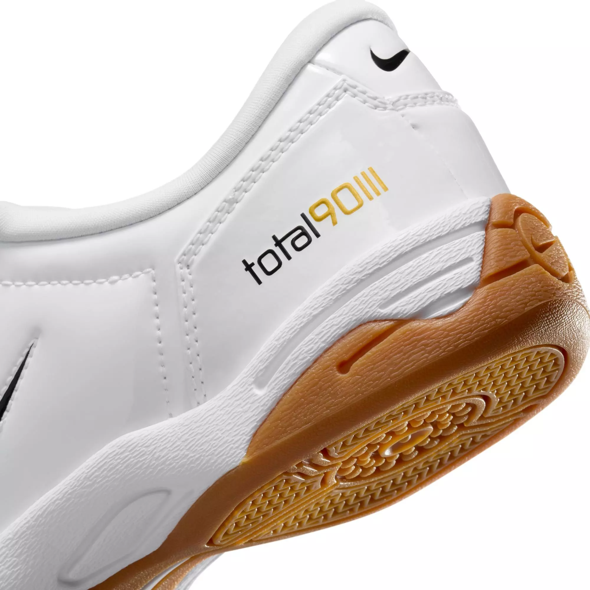 Nike Total 90 "White/Black/Metallic Gold" Women's Shoe - WHITE/BLACK