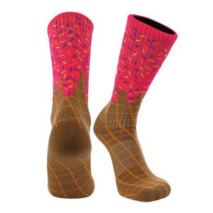 TCK Elite Performance Ice Cream Baseball/Softball Crew Socks - Pink