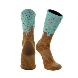 TCK Elite Performance ​Ice Cream Baseball/Softball Crew Socks - Blue