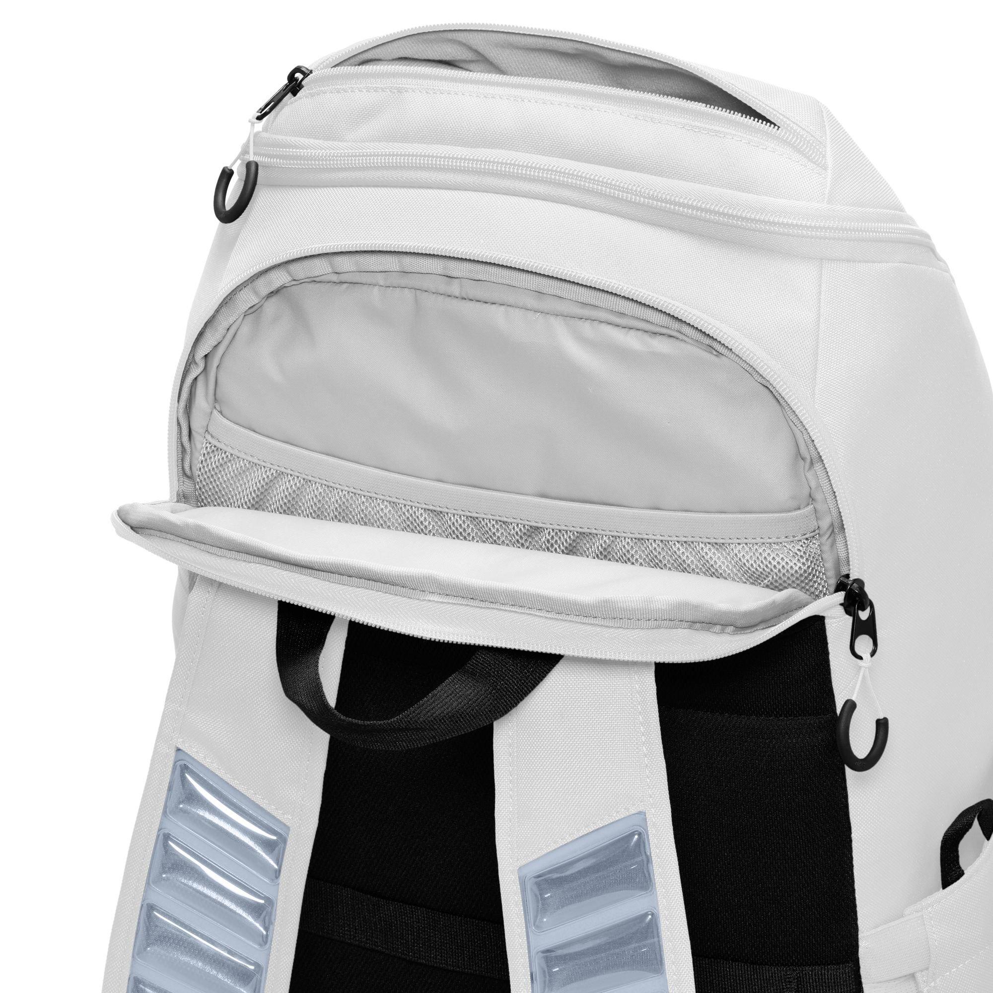Nike Varsity Elite Backpack-White/Gold