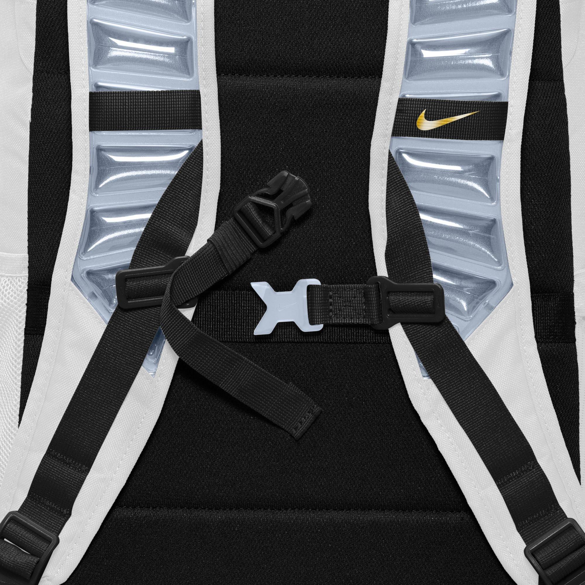 Nike Varsity Elite Backpack-White/Gold