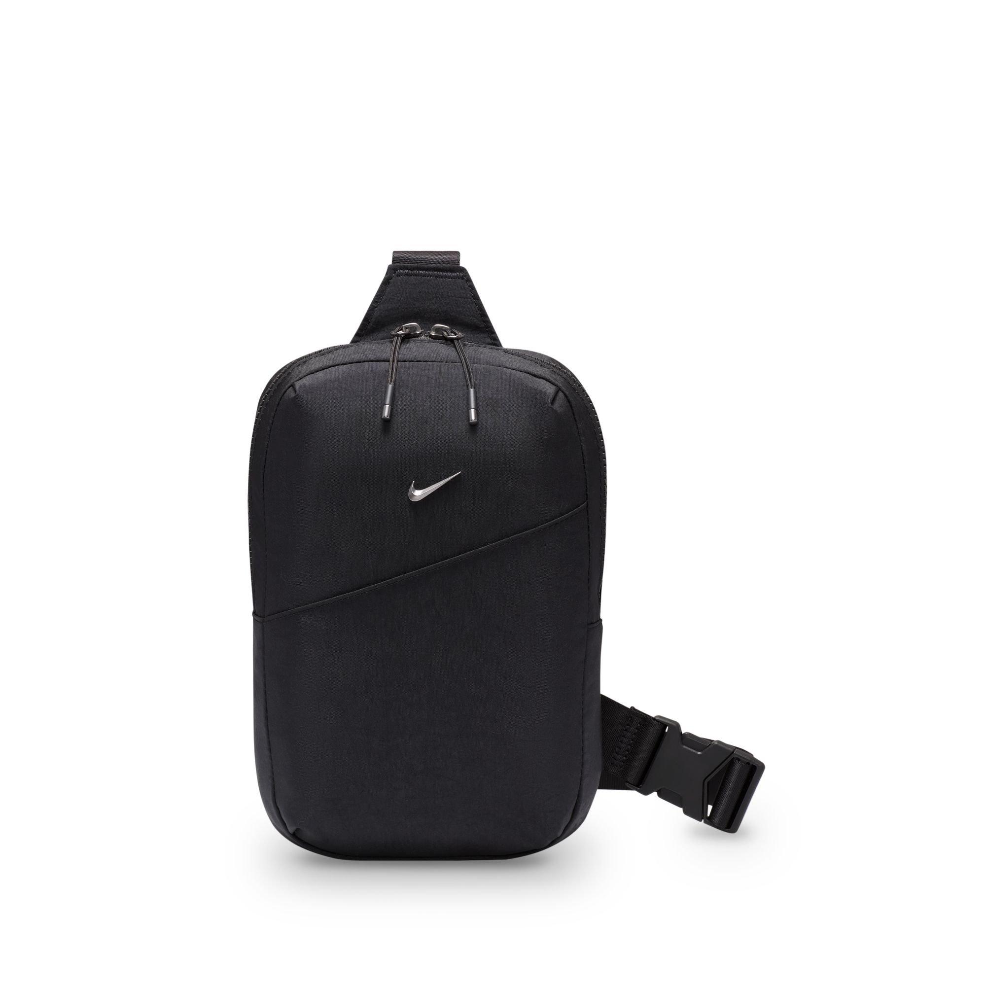Nike Aura Crossbody Bag 5L - Black/Silver - BLACK Thumbnail View 1