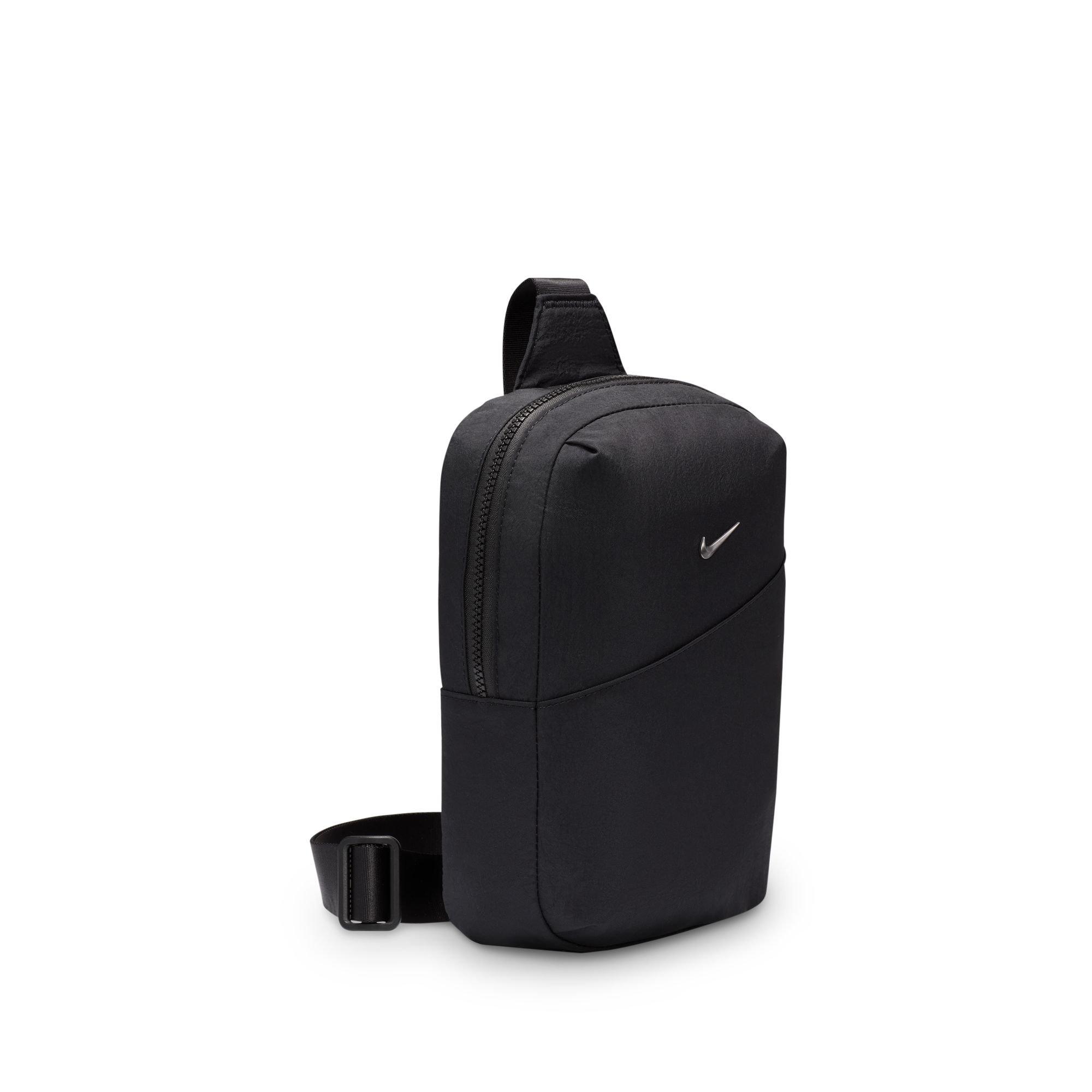 Nike Aura Crossbody Bag 5L - Black/Silver - BLACK Thumbnail View 3