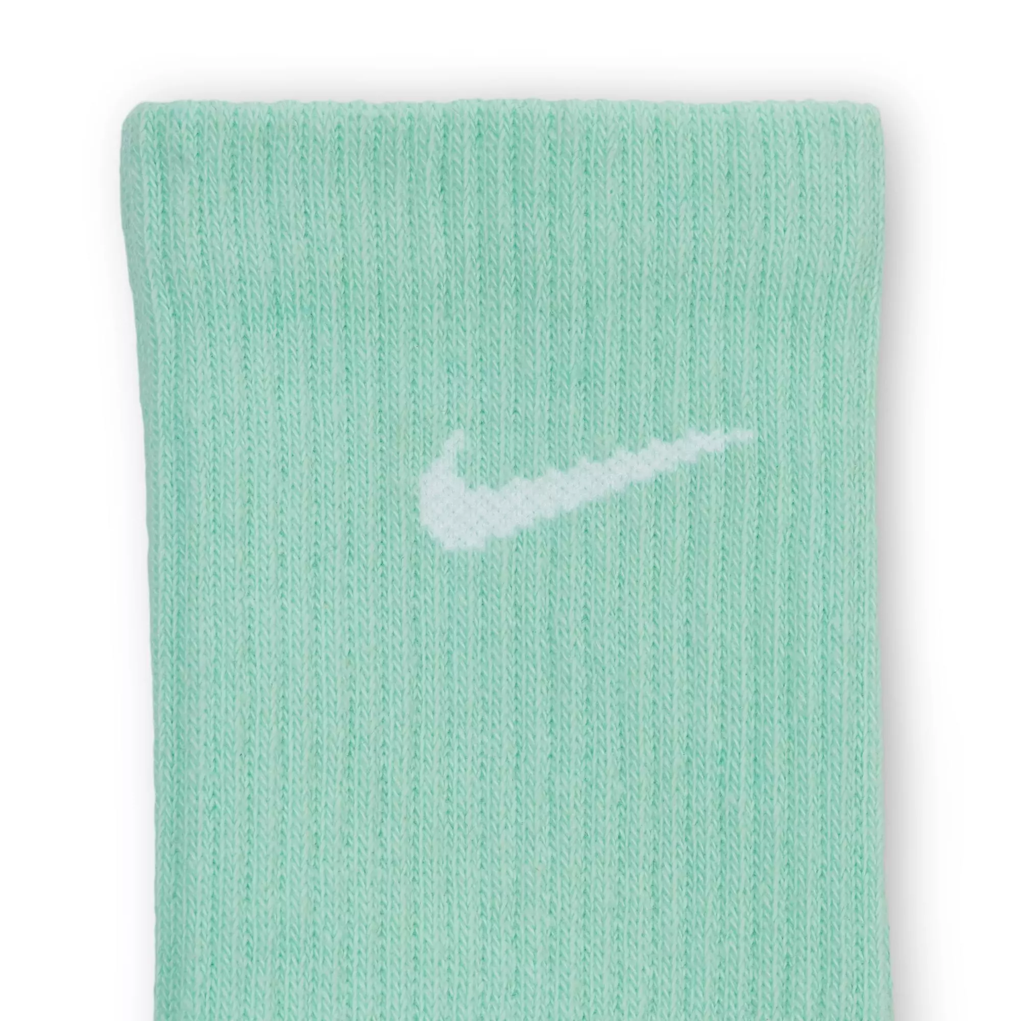 Nike Everyday Plus Cushioned Training Crew Socks (6 Pairs)- Green/Brown Multi-Color - GREEN/BROWN MULTI-COLOR