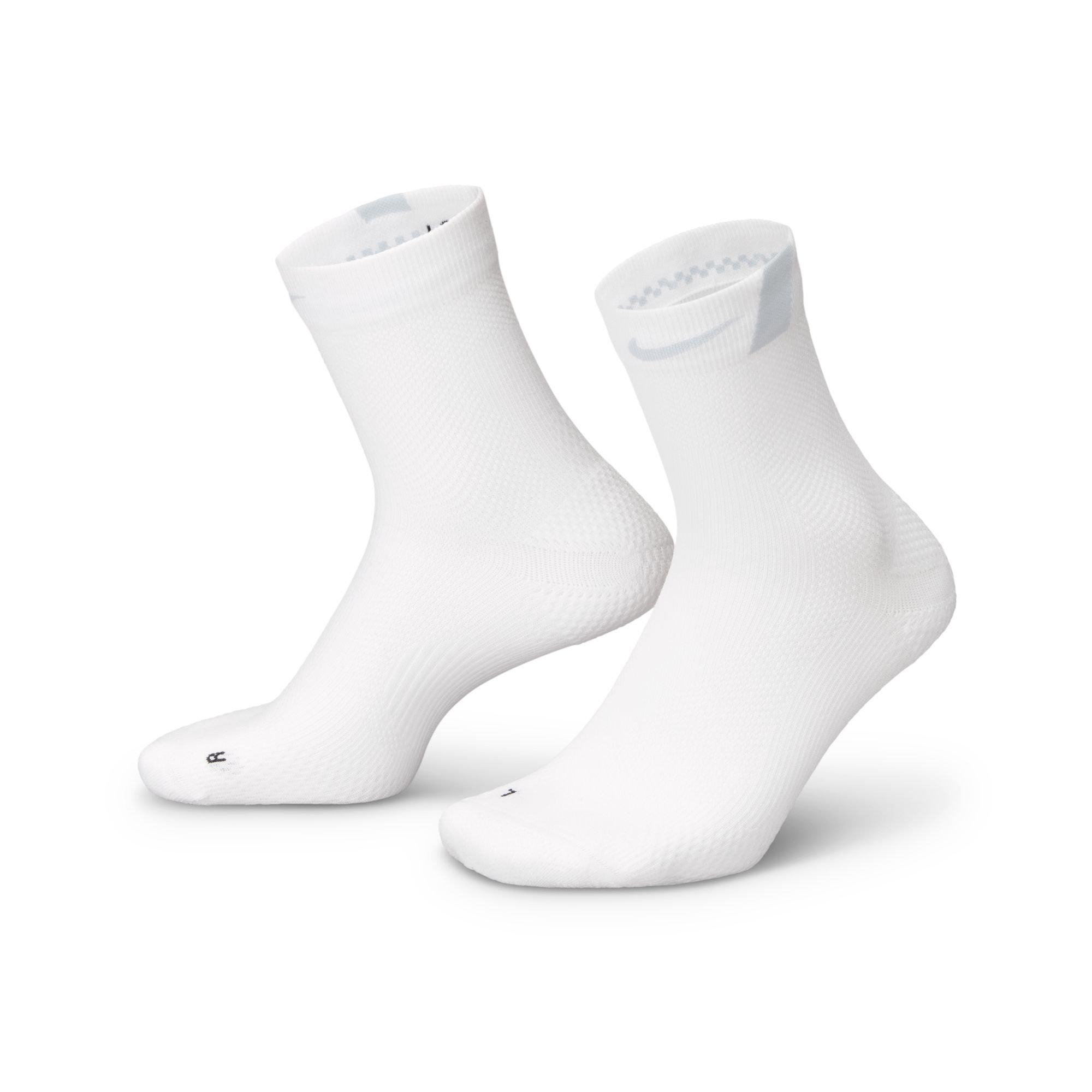 Nike Lightweight Running Micro Crew Socks (1 Pair) - WHITE Thumbnail View 1