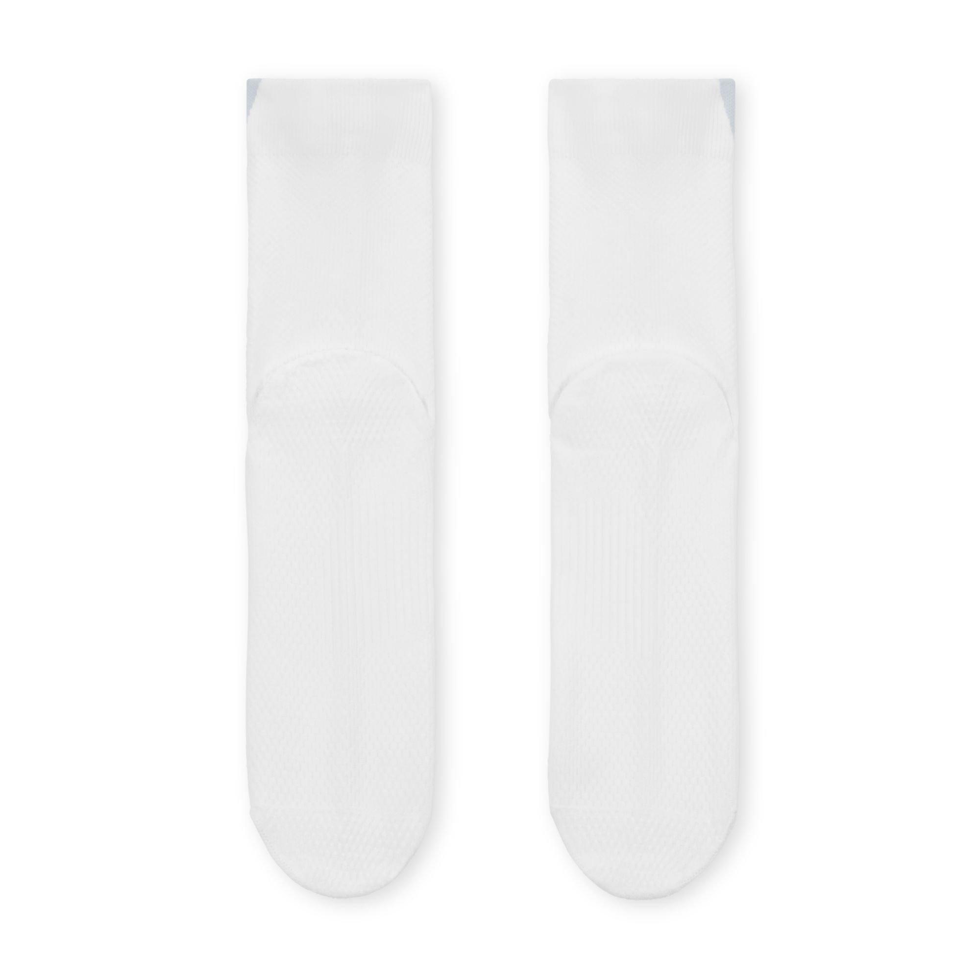 Nike Lightweight Running Micro Crew Socks (1 Pair) - WHITE Thumbnail View 3