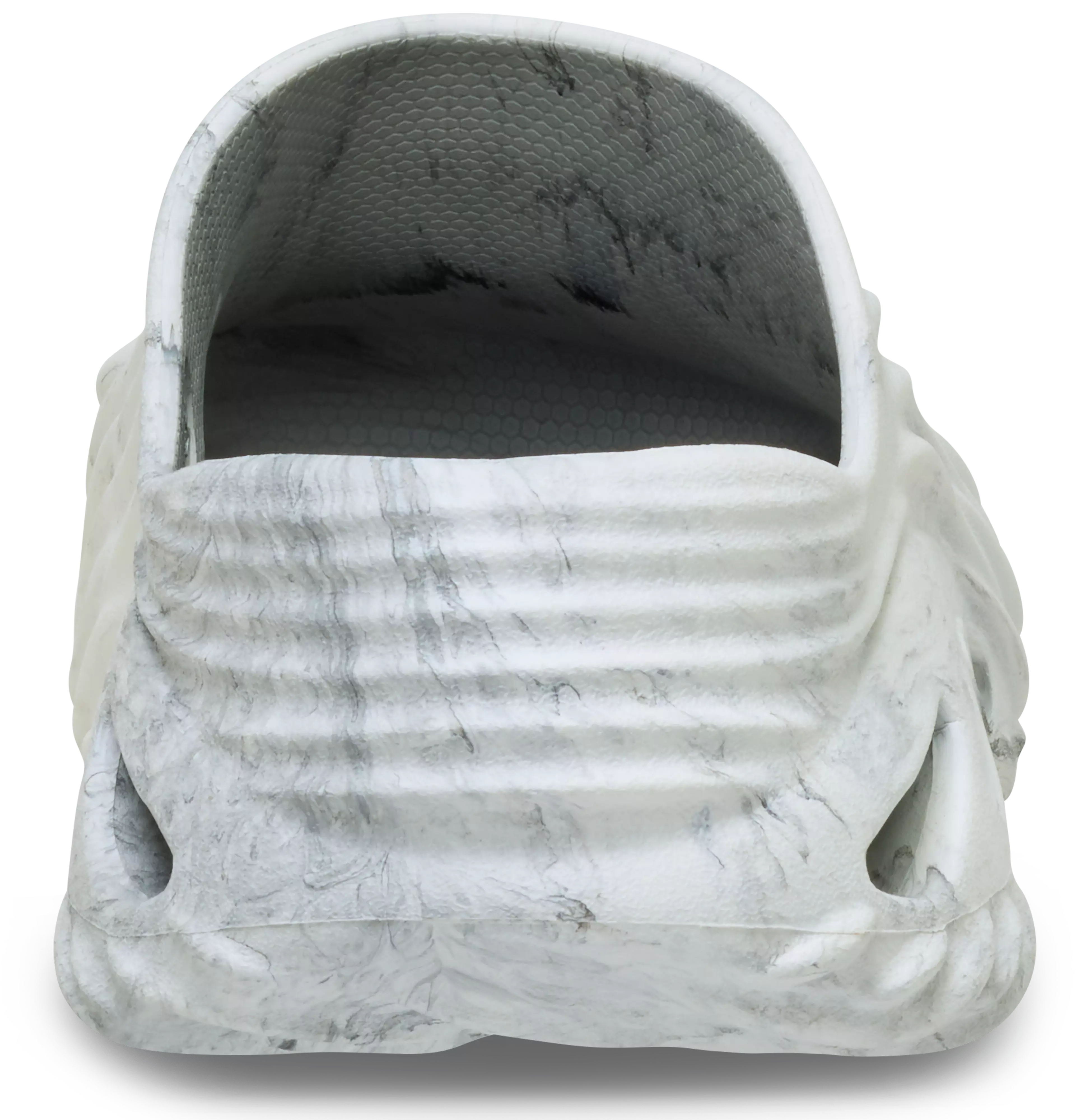 Crocs Echo Wave Marble "Black/White" Unisex Sandal - BLACK/WHITE