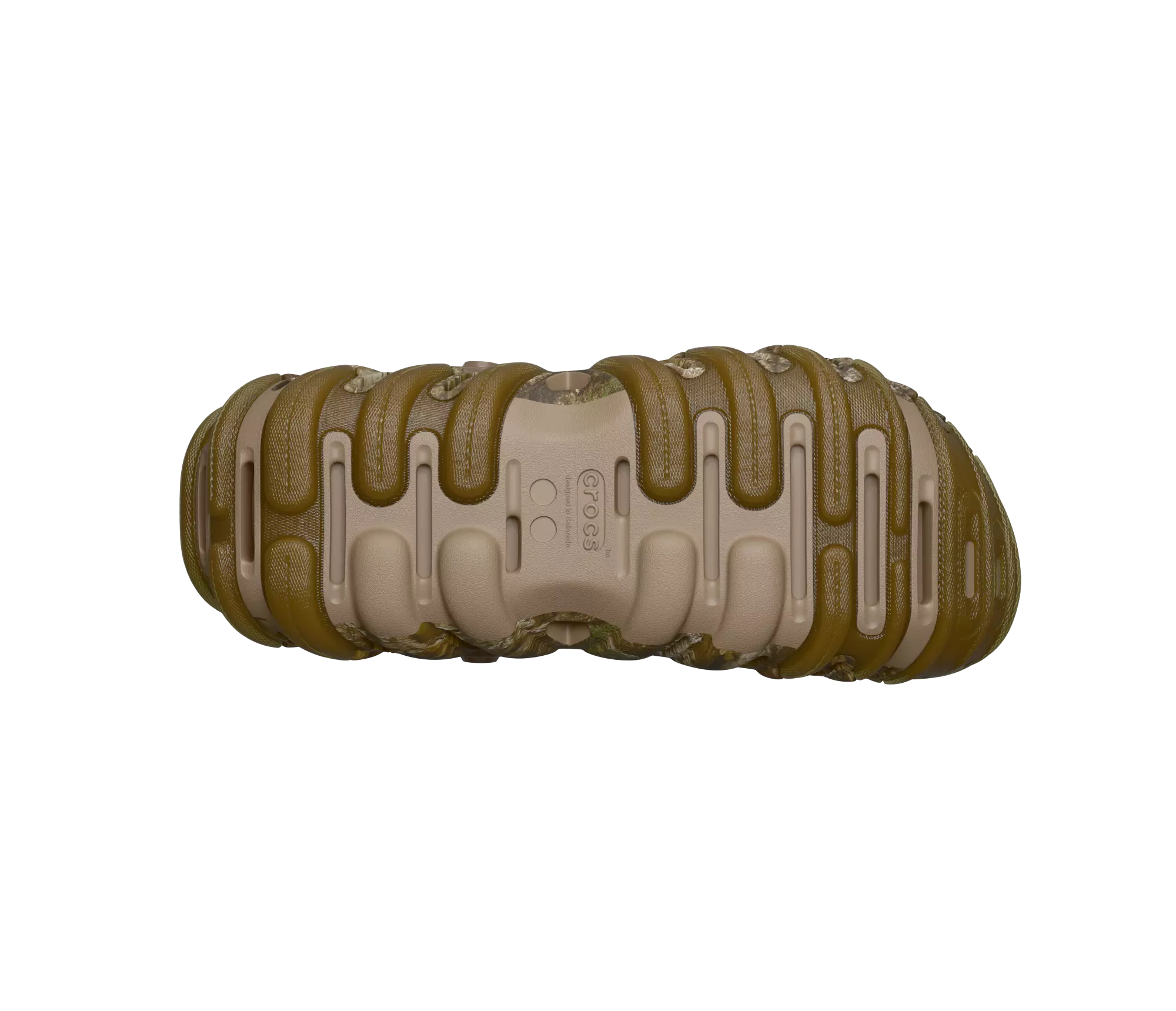 Crocs Echo RO "RealTree" Unisex Clog - GREEN/BROWN