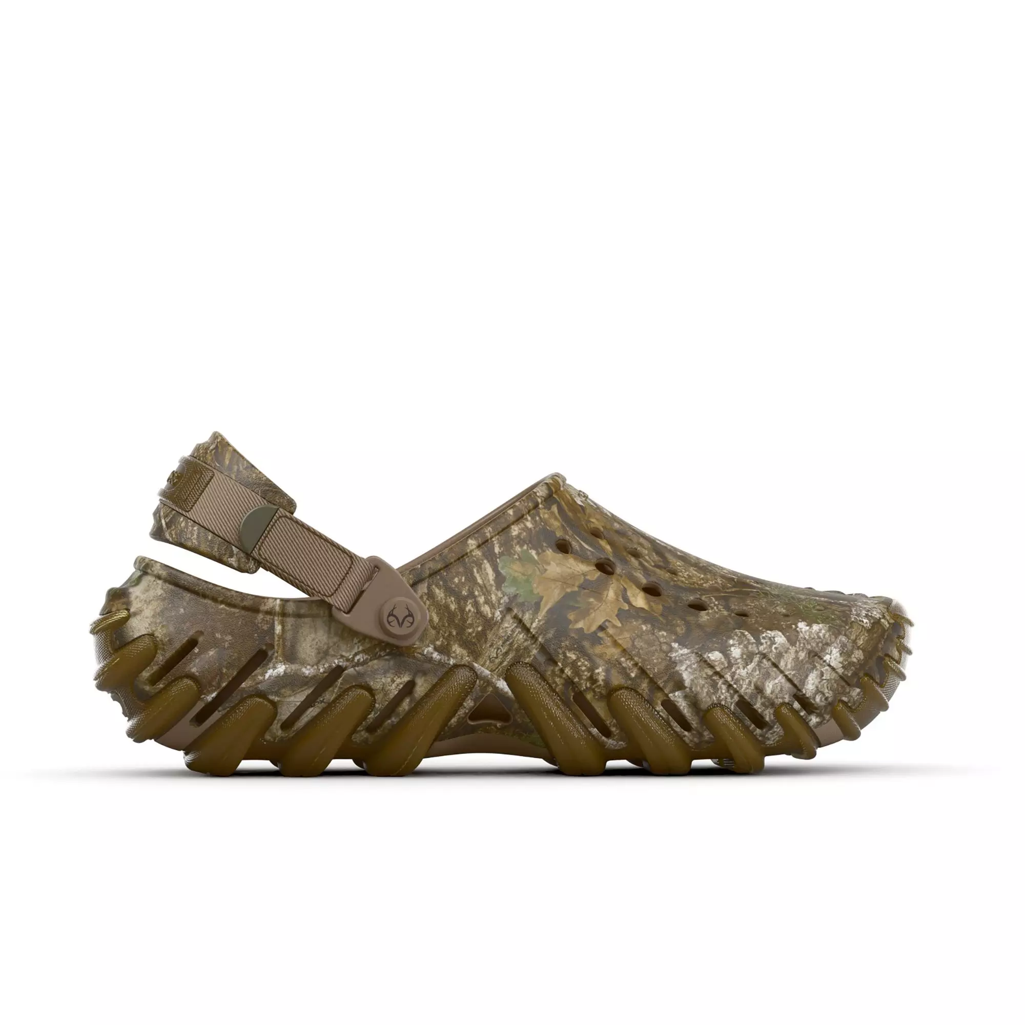 Crocs Echo RO "RealTree" Unisex Clog - GREEN/BROWN