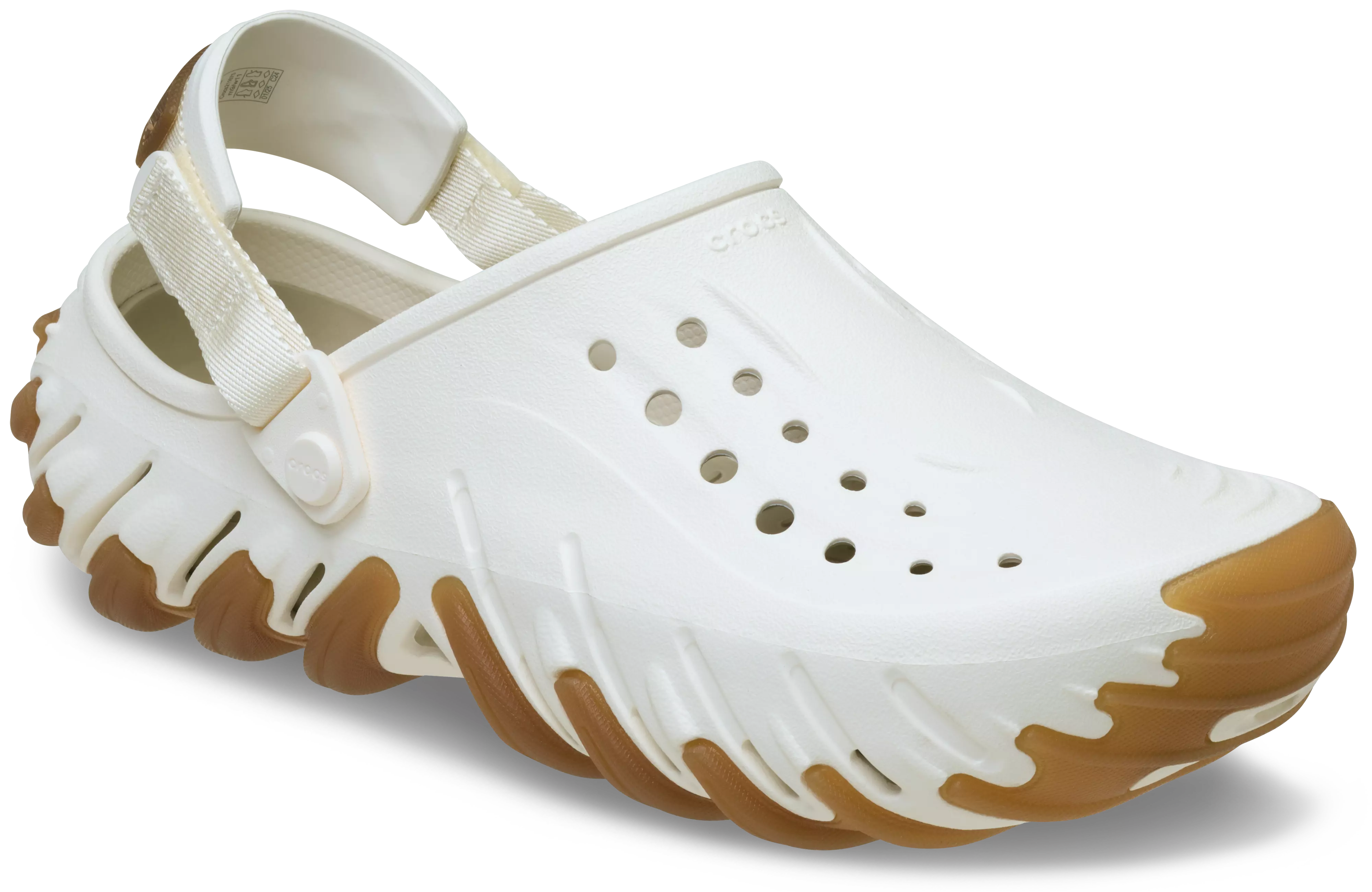 Crocs Echo RO "Chalk" Unisex Clog - OFF-WHITE/KHAKI