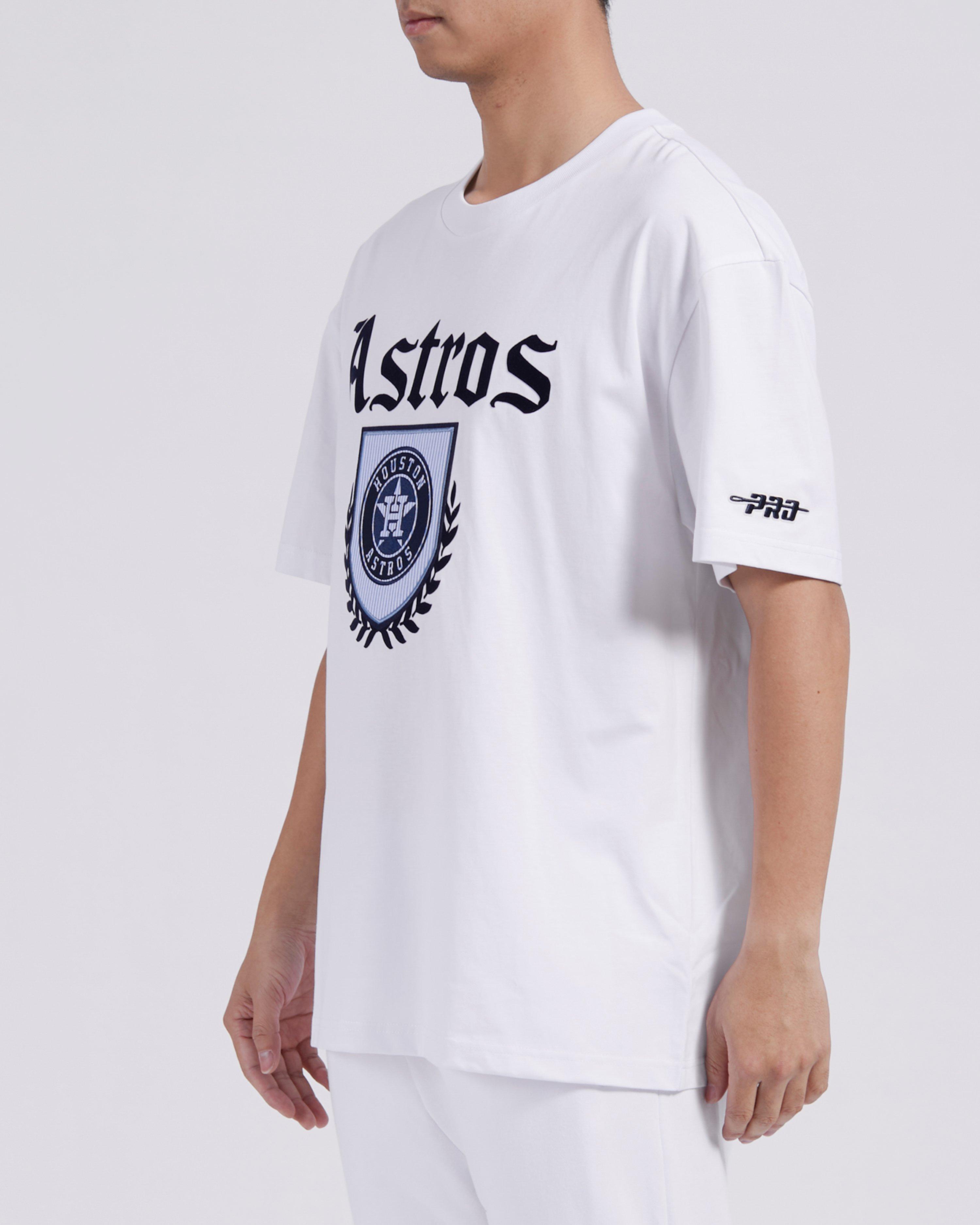 Pro Standard Houston Astros Country Club Short Sleeve Tee-White - WHITE Thumbnail View 3