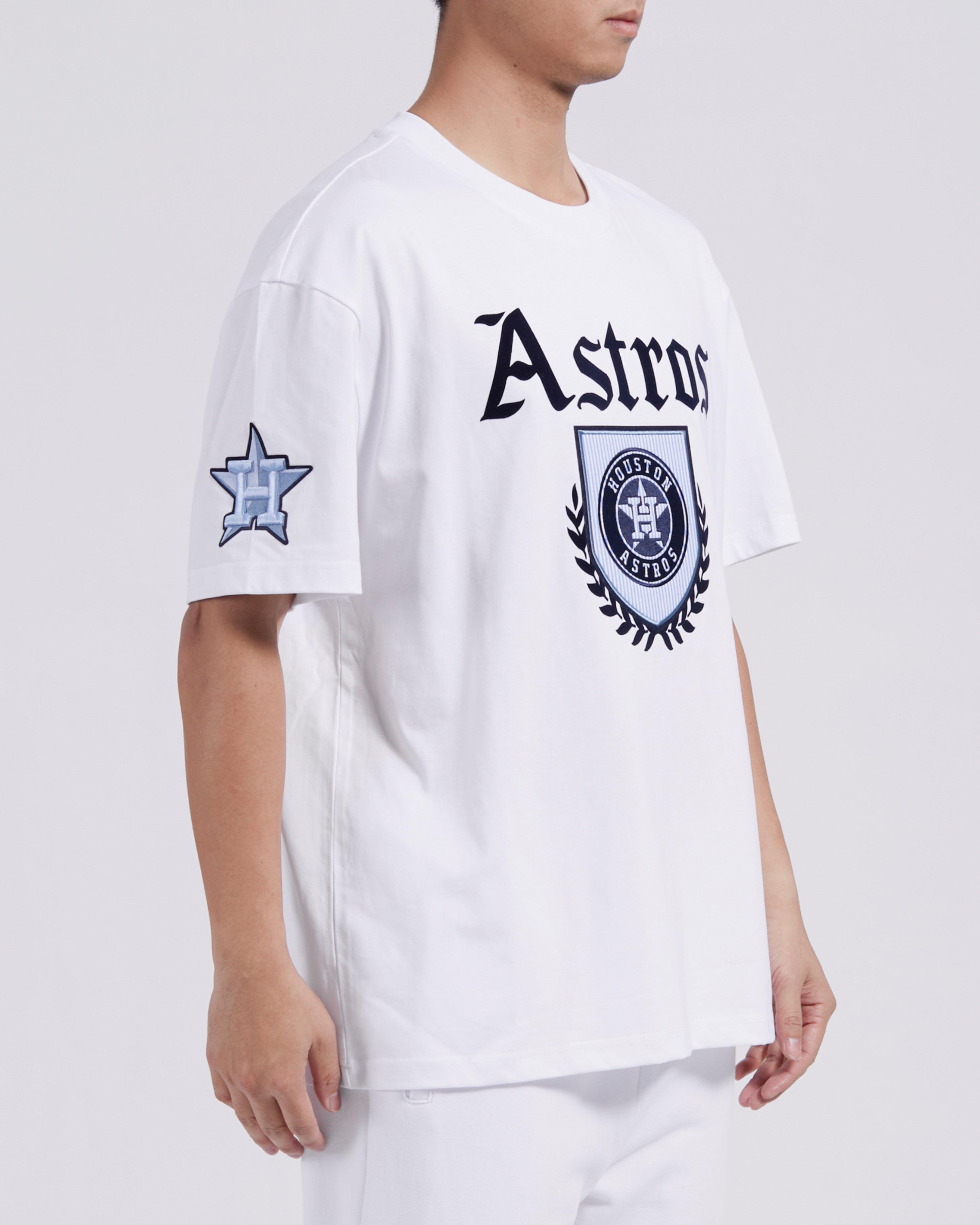 Pro Standard Houston Astros Country Club Short Sleeve Tee-White - WHITE Thumbnail View 4