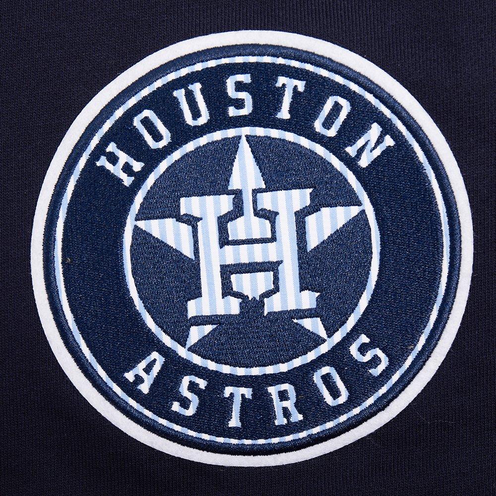 Pro Standard Houston Astros Country Club Fleece Shorts-Navy - NAVY Thumbnail View 5
