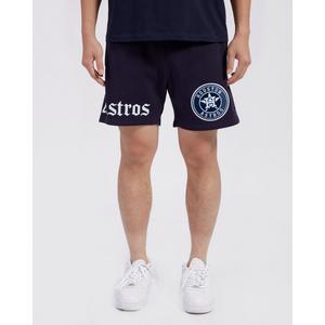 Pro Standard Houston Astros Country Club Fleece Shorts-Navy