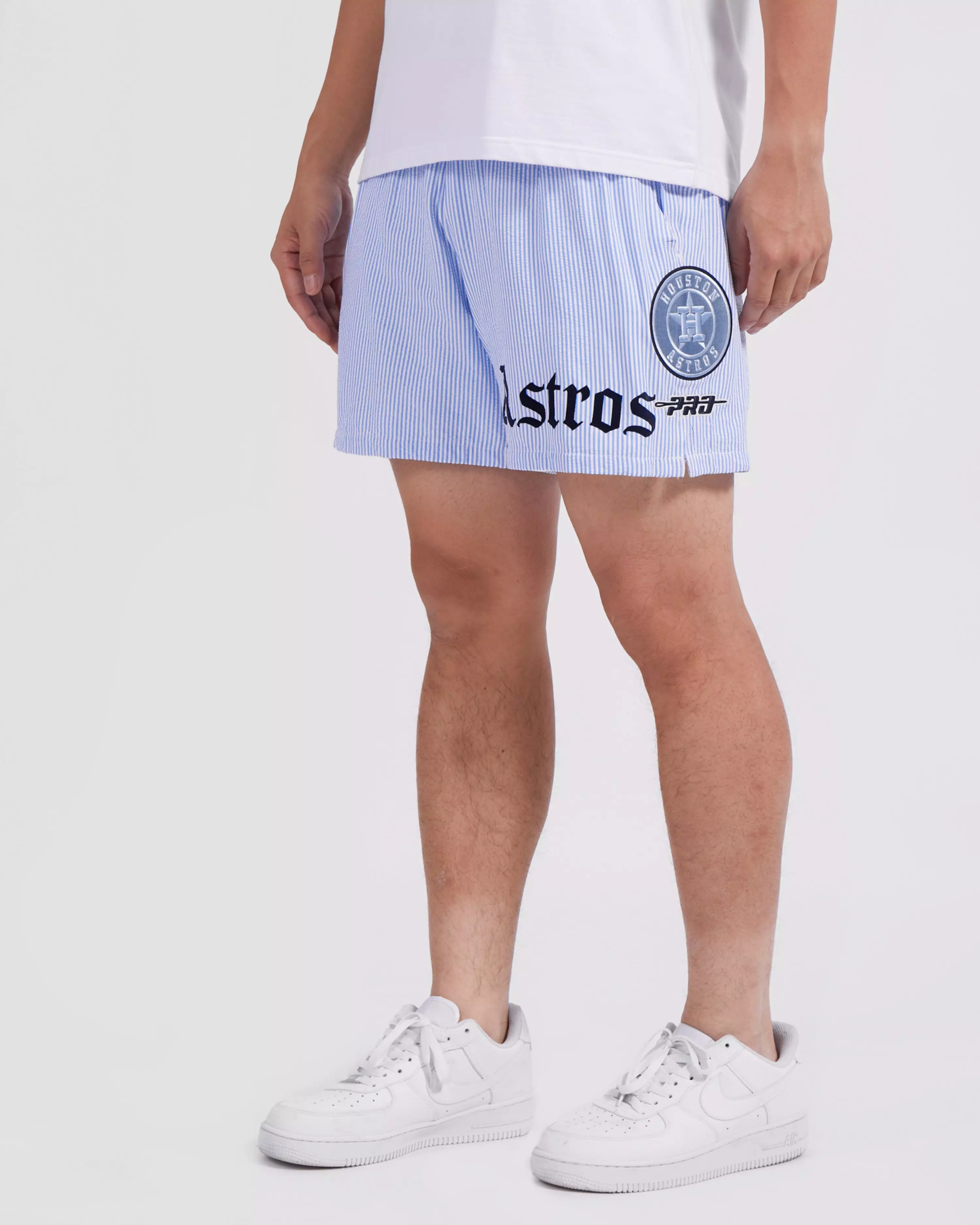 Pro Standard Houston Astros Country Club Shorts-Light Blue - LT BLUE